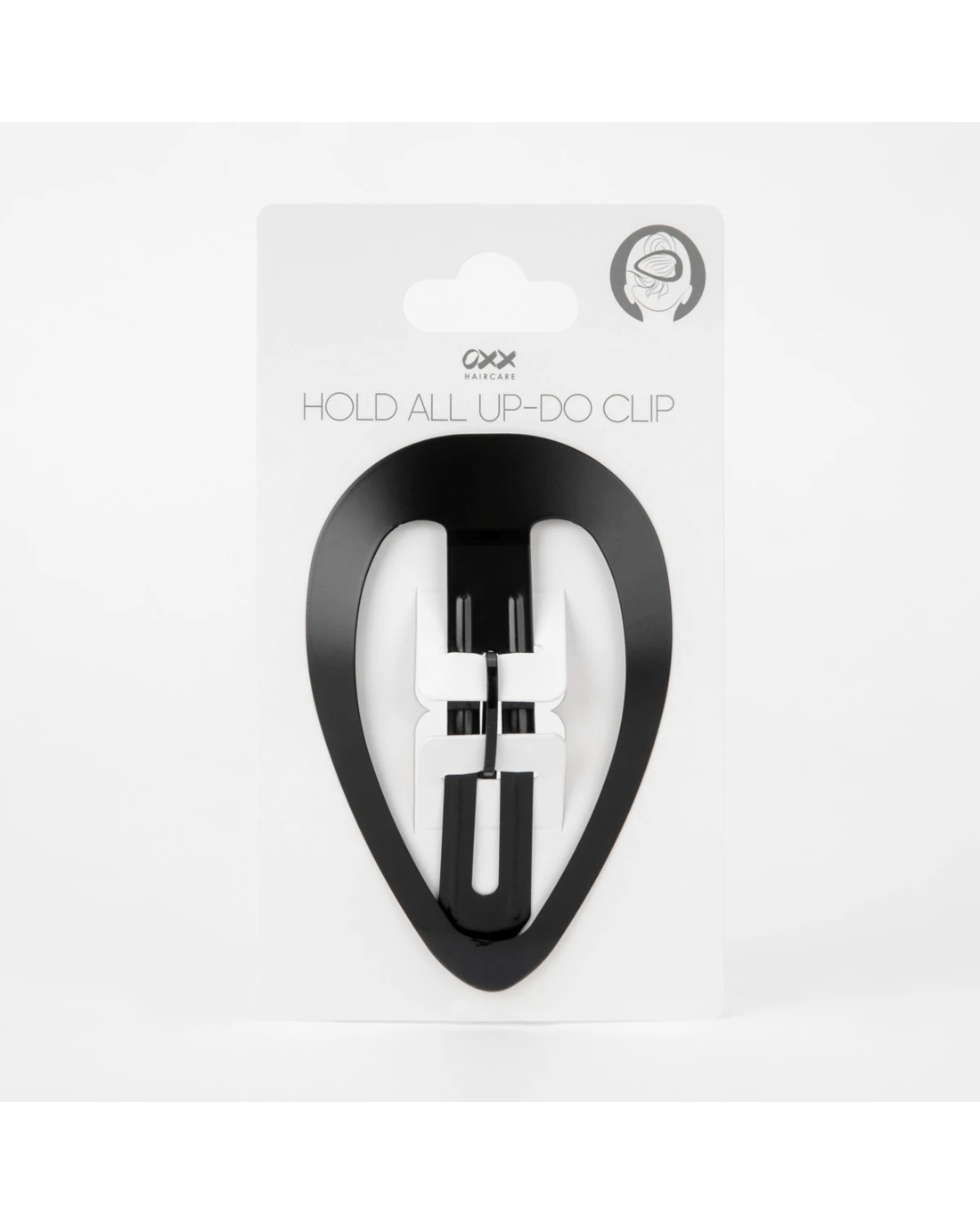 3 OXX Haircare Black Hold All Up-Do Hair Clip, 3 of 4