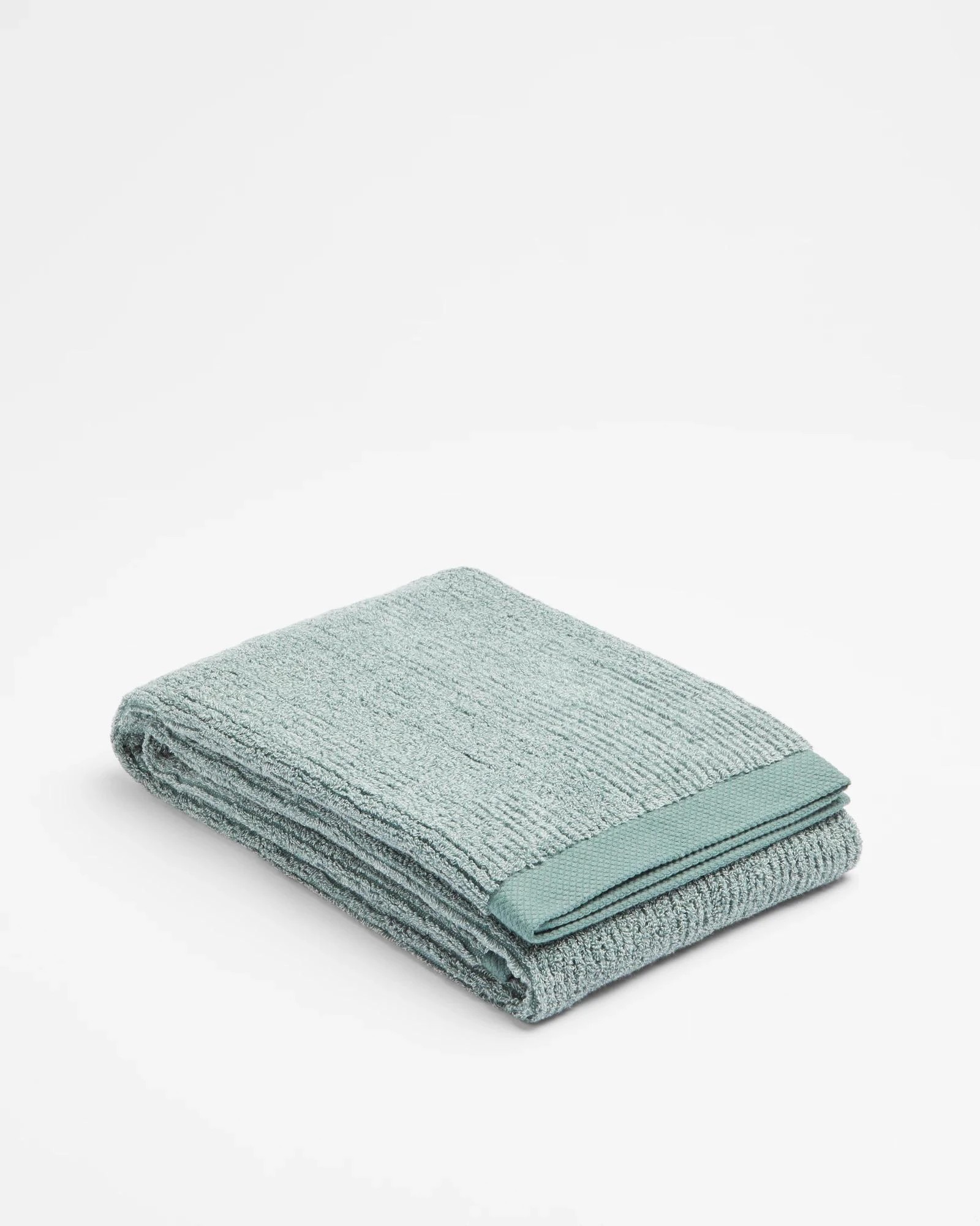 1 Target Australian Cotton Ribbed Bath Towel - Piper Marle - Green, 1 of 4