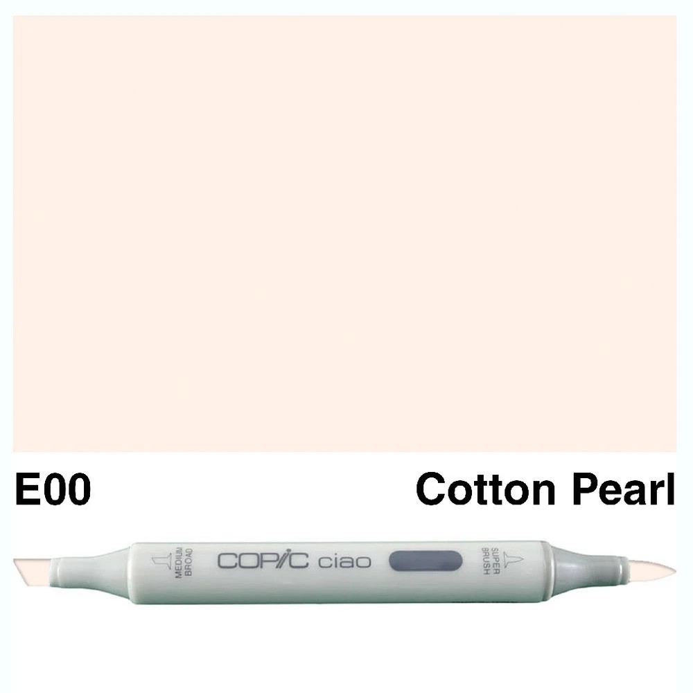 3 Copic Ciao Dual Nib Marker E00 Cotton Pearl, 3 of 3