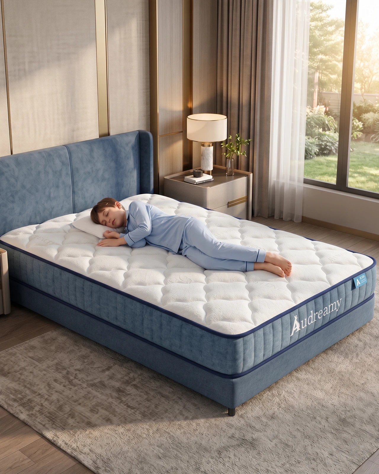 5 Audreamy Kaveno Mattress, Cool Gel Pocket Spring Mattress, DreamCoil 700 Spring TENCEL Cover - Double Bed, 5 of 10