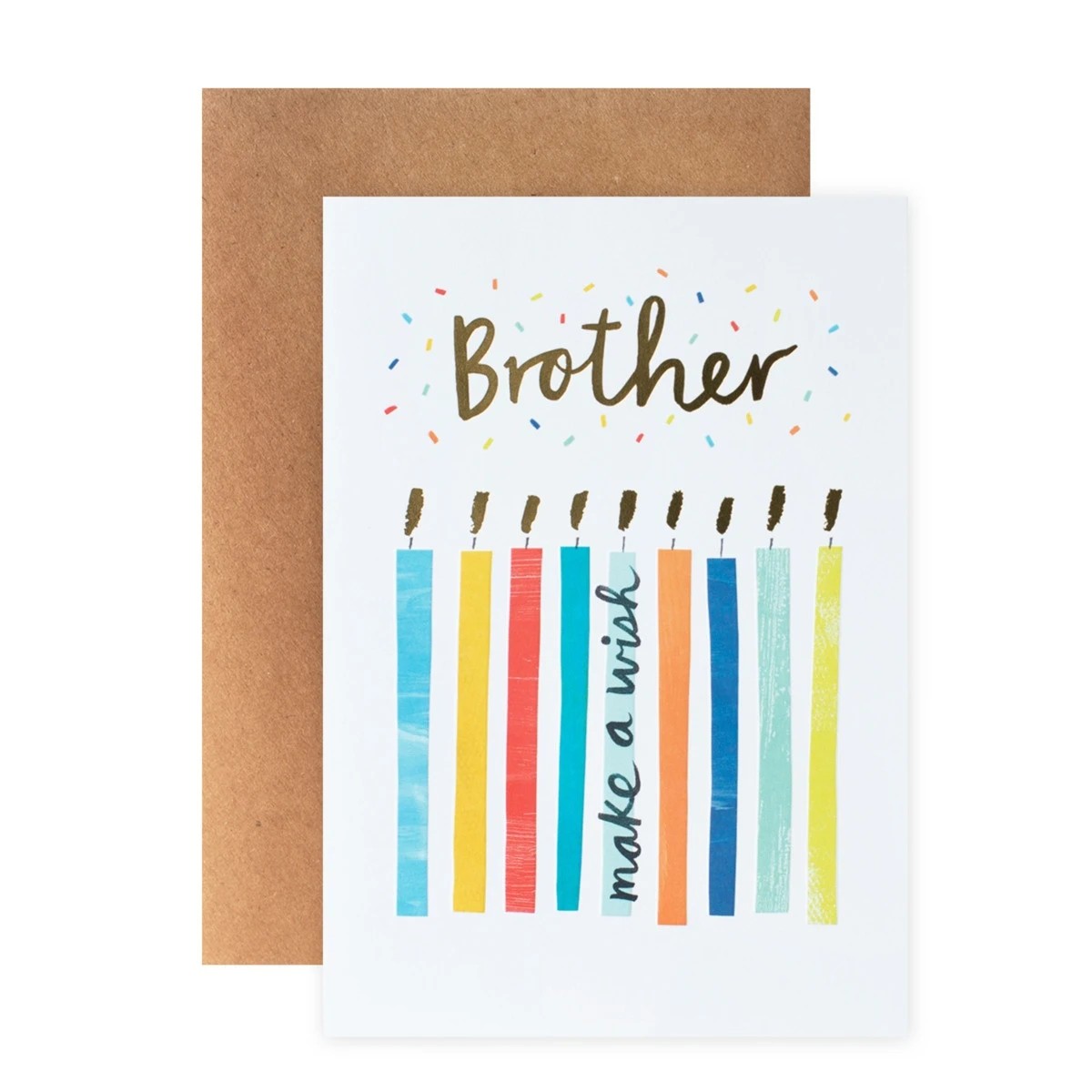 1 Connections from Hallmark Birthday Card For Brother - Colourful Candles, 1 of 3