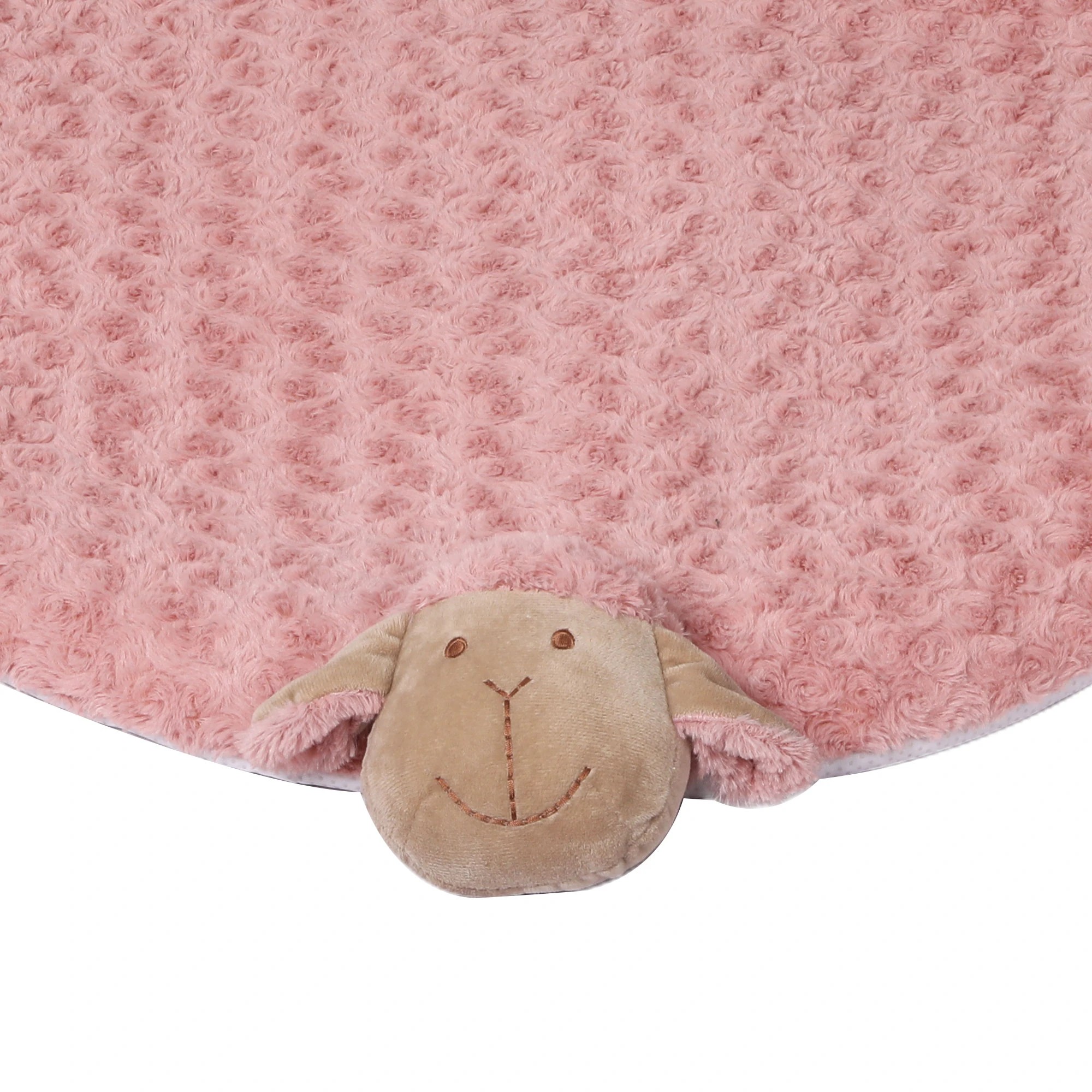 5 Pawz Large Pet Calming Bed With Squeaky Toy Pink, 5 of 5