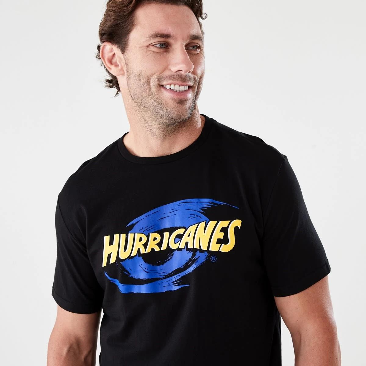 4 Official Super Rugby Adult T-shirt Hurricanes, 4 of 6