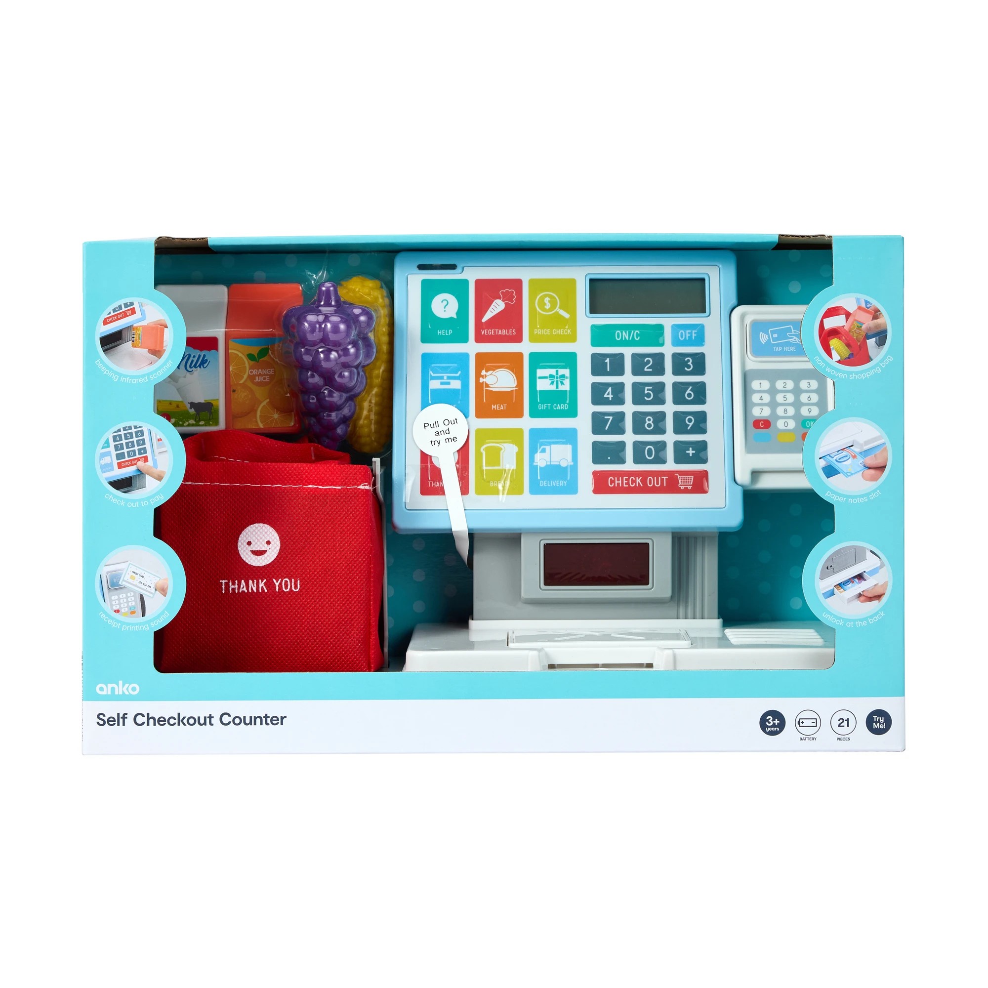 9 21 Piece Self Checkout Counter, 9 of 10