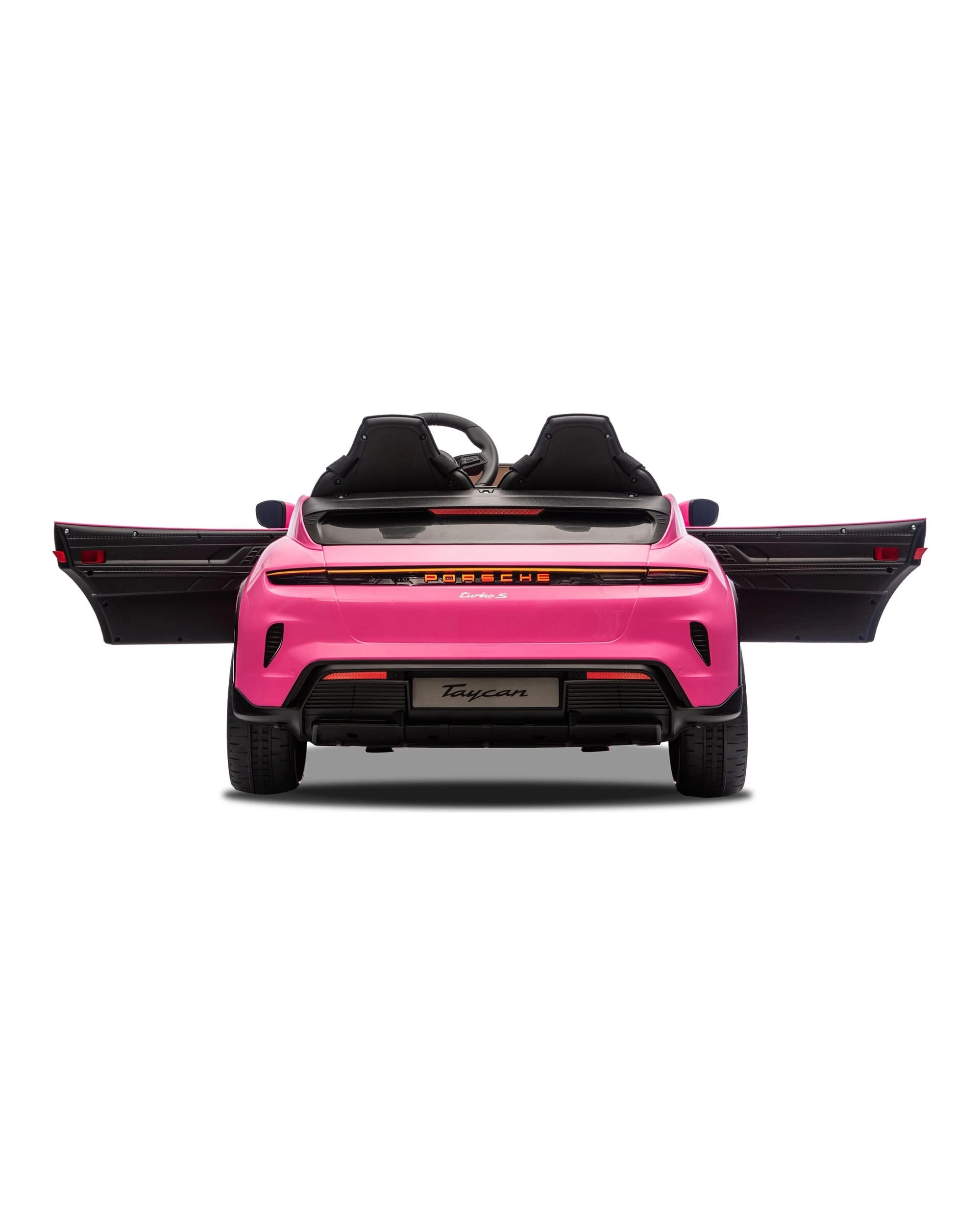 4 Kahuna Porsche Taycan Turbo S Kids Electric Ride On Car Remote Control 90W 2 Seater, 4 of 7