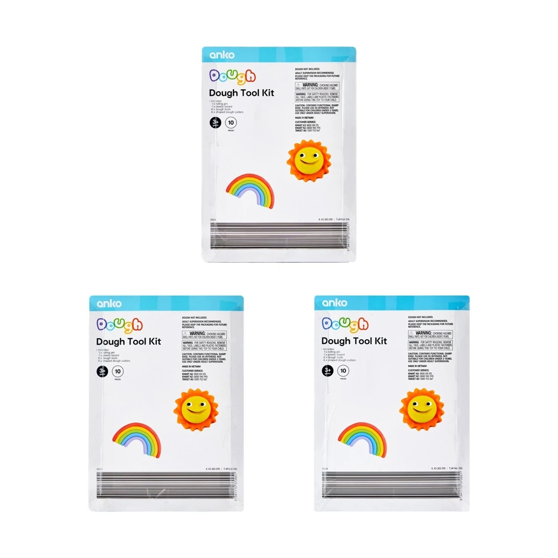 3 10 Piece Dough Tool Kit - Assorted, 3 of 3