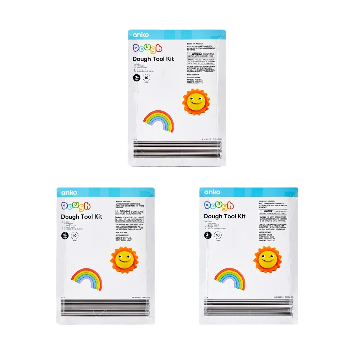 3 10 Piece Dough Tool Kit - Assorted, 3 of 3