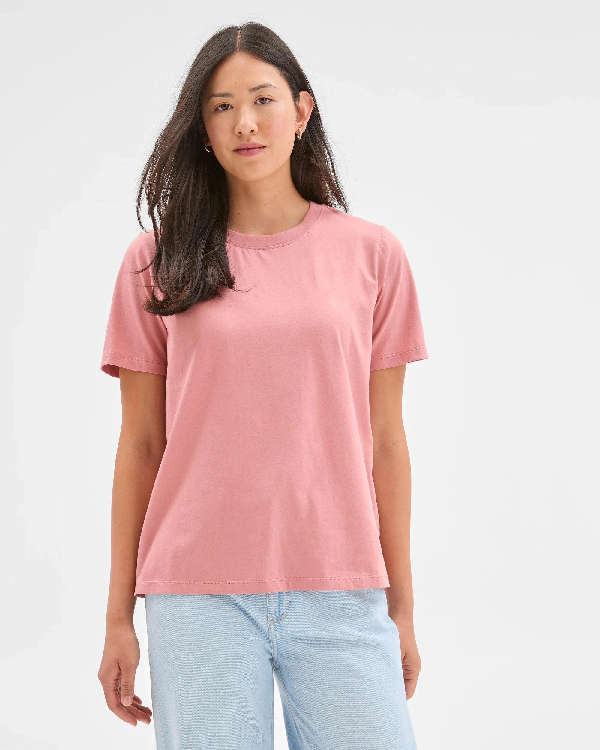 1 Target Australian Cotton Classic T-Shirt DUSTY ROSE, 1 of 6