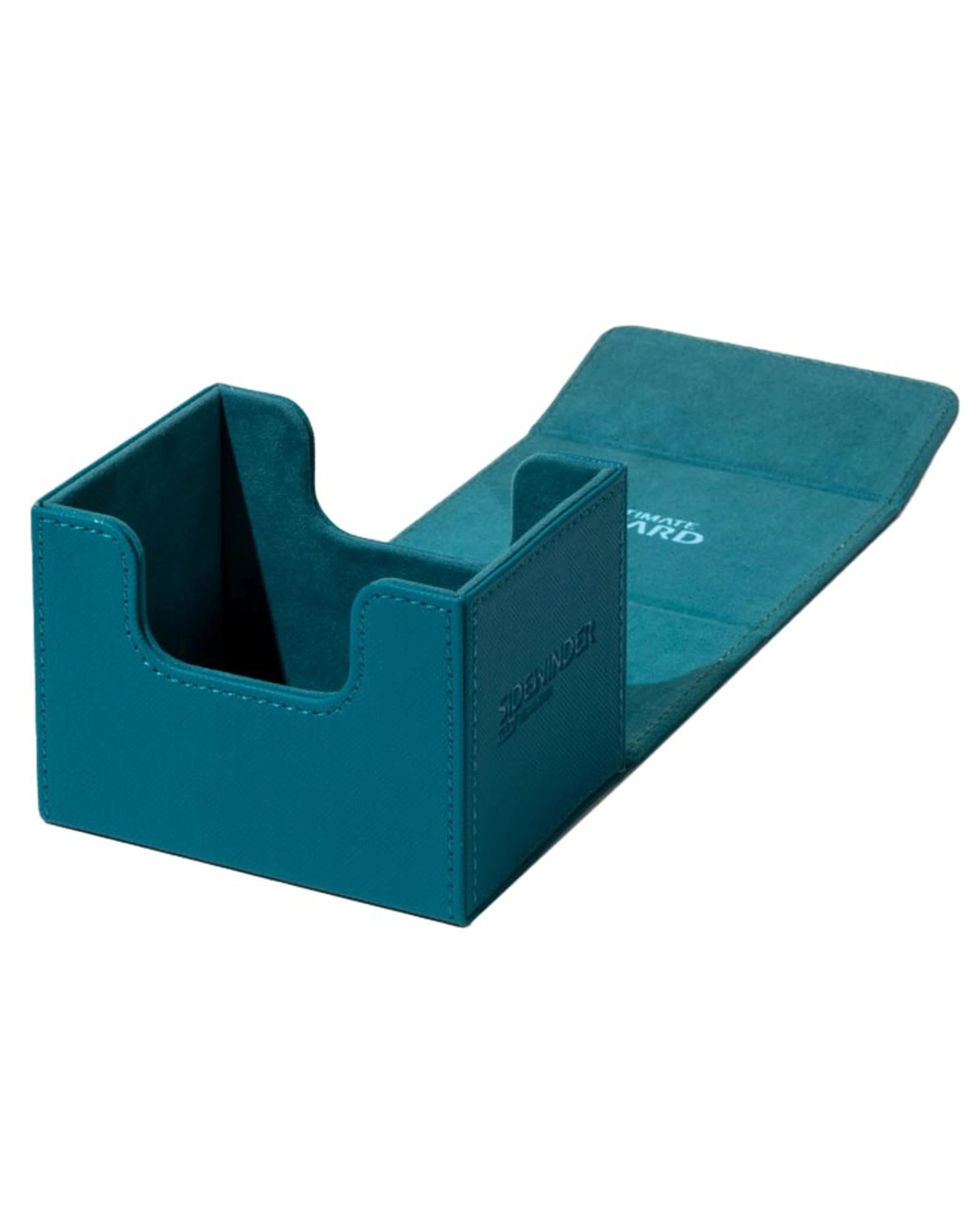 5 Ultimate Guard Sidewinder 100+ Xenoskin Monocolor Deck Box - Petrol, 5 of 6