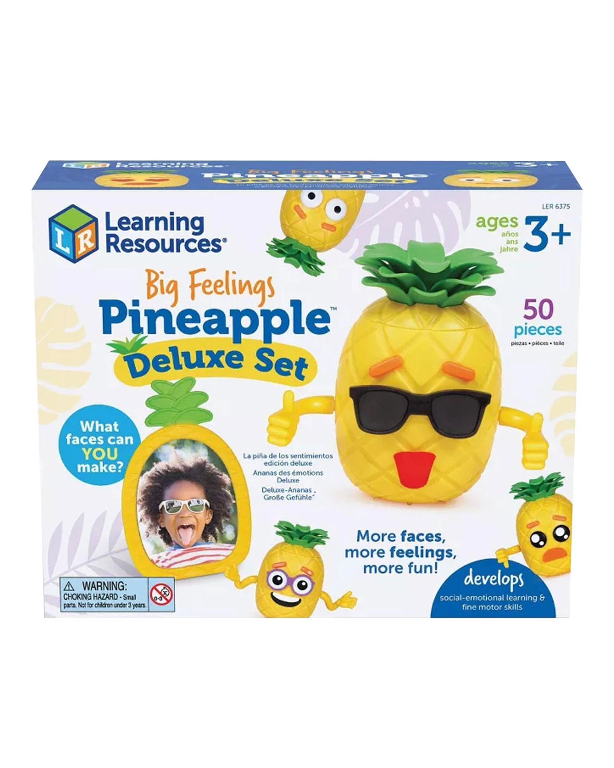 1 Learning Resources Big Feelings Pineapple Deluxe Set, 1 of 3