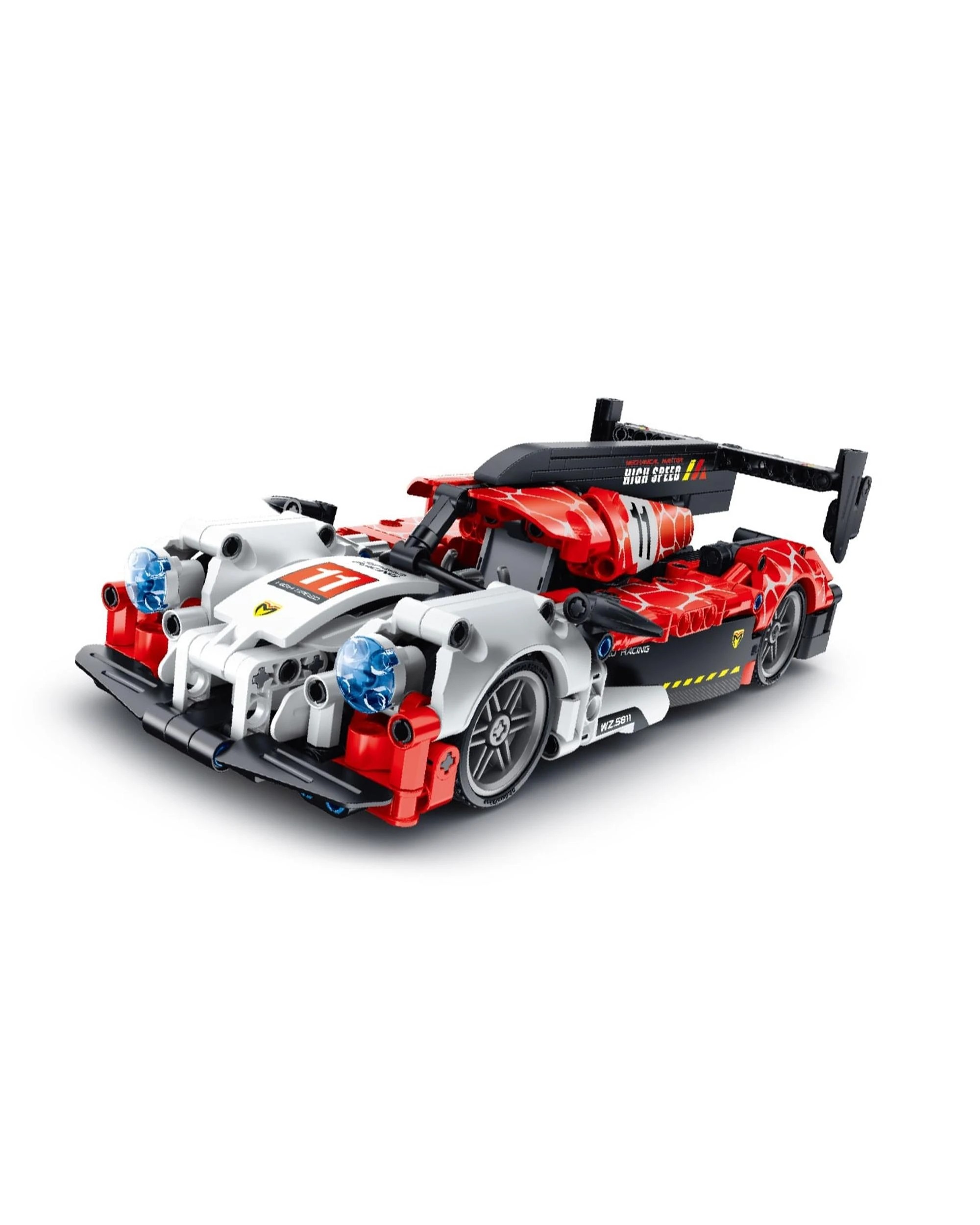 2 iM.Master Mechanical Master Pull Back Sports Car 472 Piece Model Kit - 5811 - Multi, 2 of 5