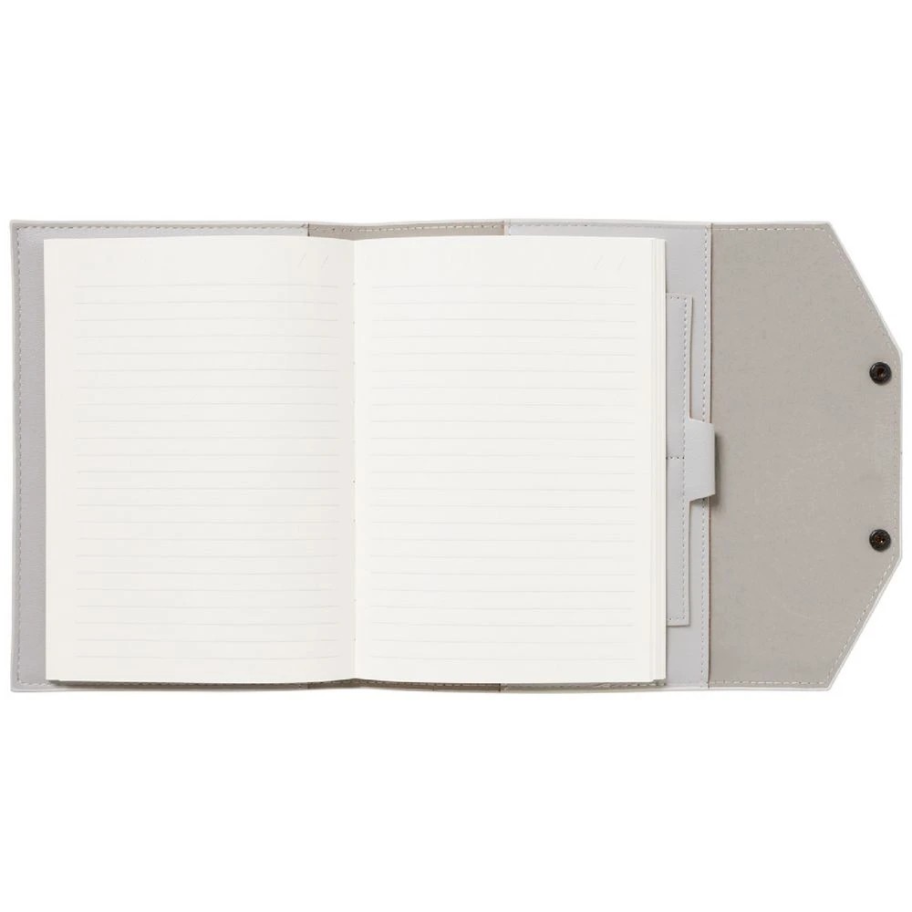 3 Otto A5 PU Journal and Organiser 192 Pages Grey, 3 of 3
