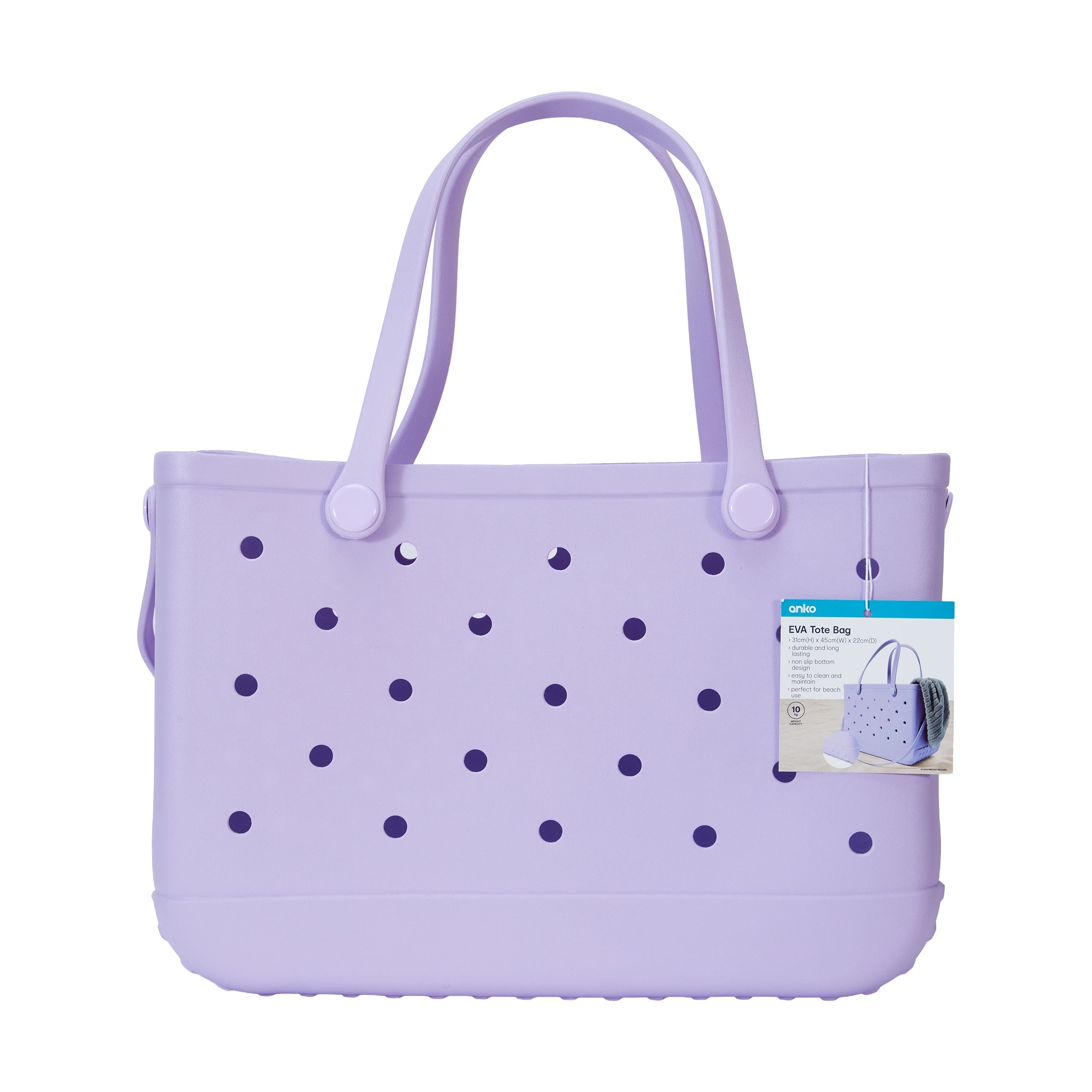 10 EVA Tote Bag - Lilac, 10 of 11