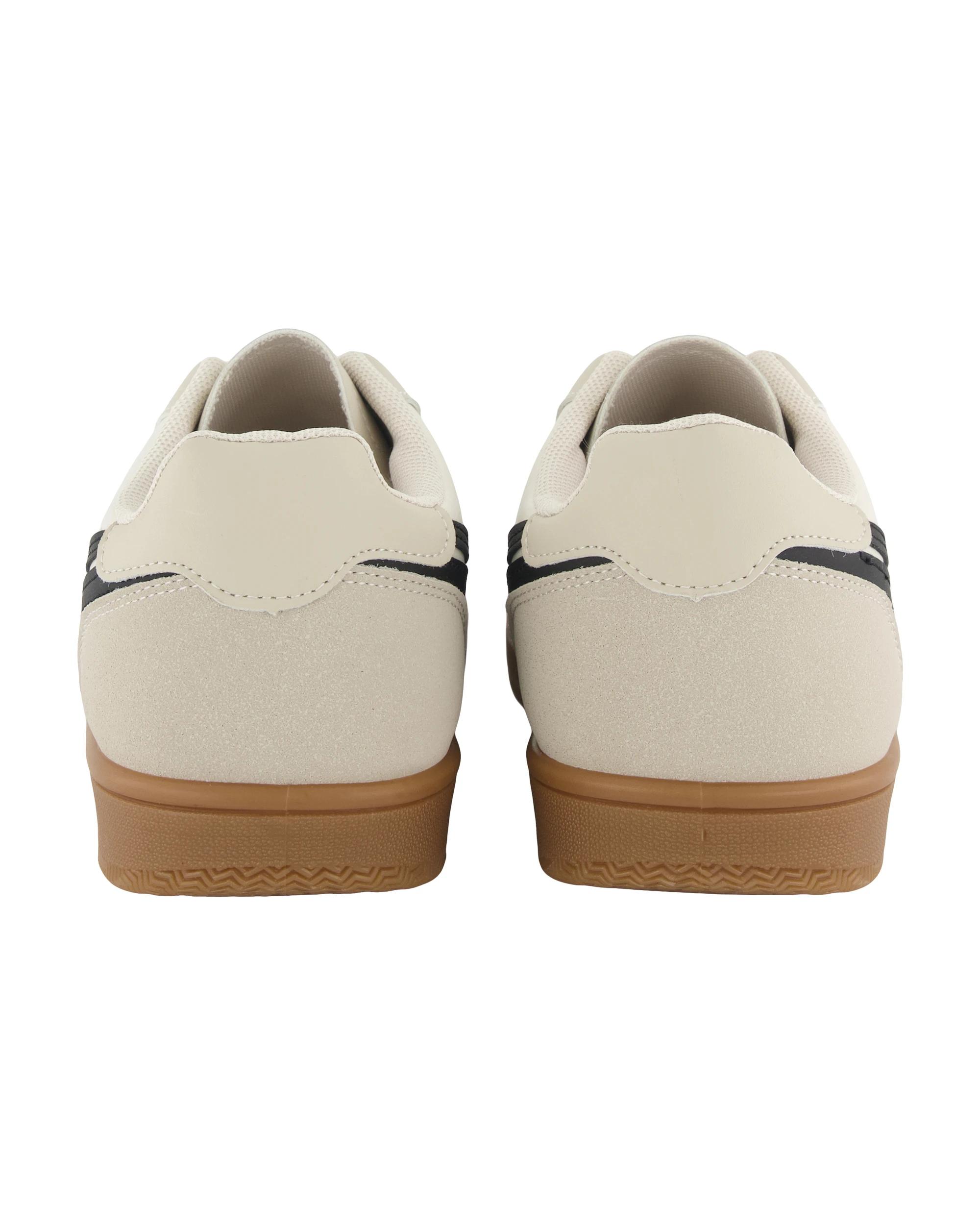 5 Stripe PU Retro Sneakers White, 5 of 5