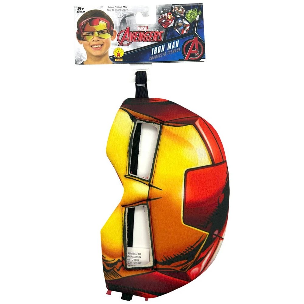 3 Rubies Marvel Iron Man Plush Eye Mask, 3 of 4