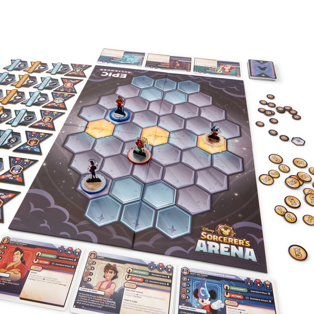 4 Disney Sorcerer's Arena Epic Alliances Core Set, 4 of 7