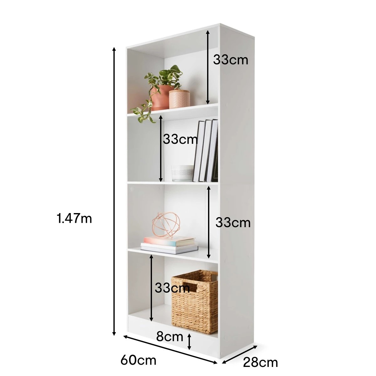 3 4 Tier Bookshelf, 3 of 3