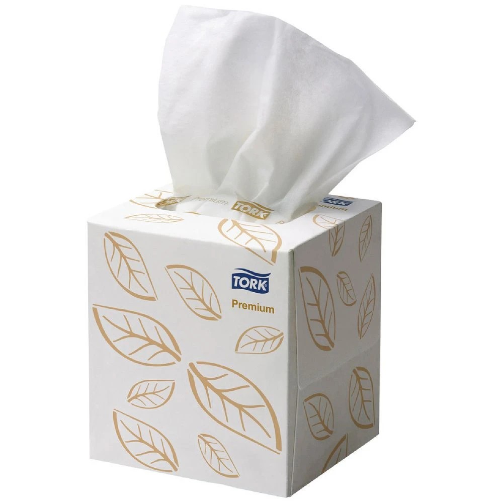 1 Tork Premium Cube 2 Ply Facial Tissues 90 Sheets, 1 of 1