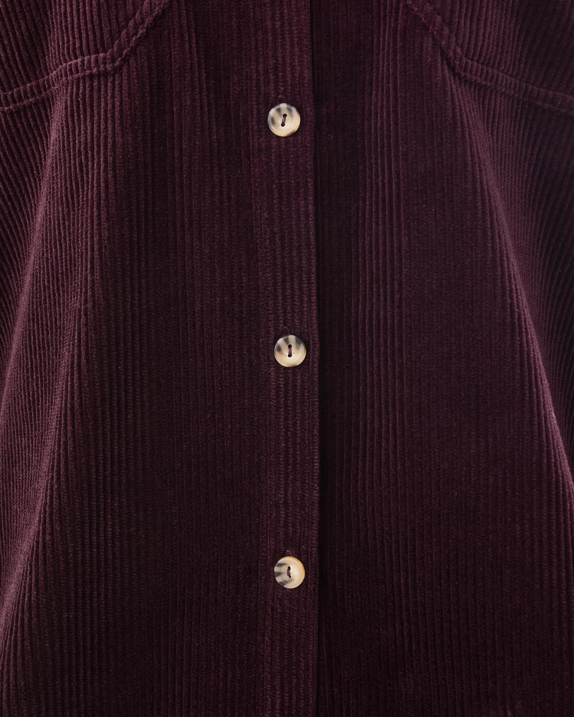 7 Long Sleeve Corduroy Shirt Fudge, 7 of 8