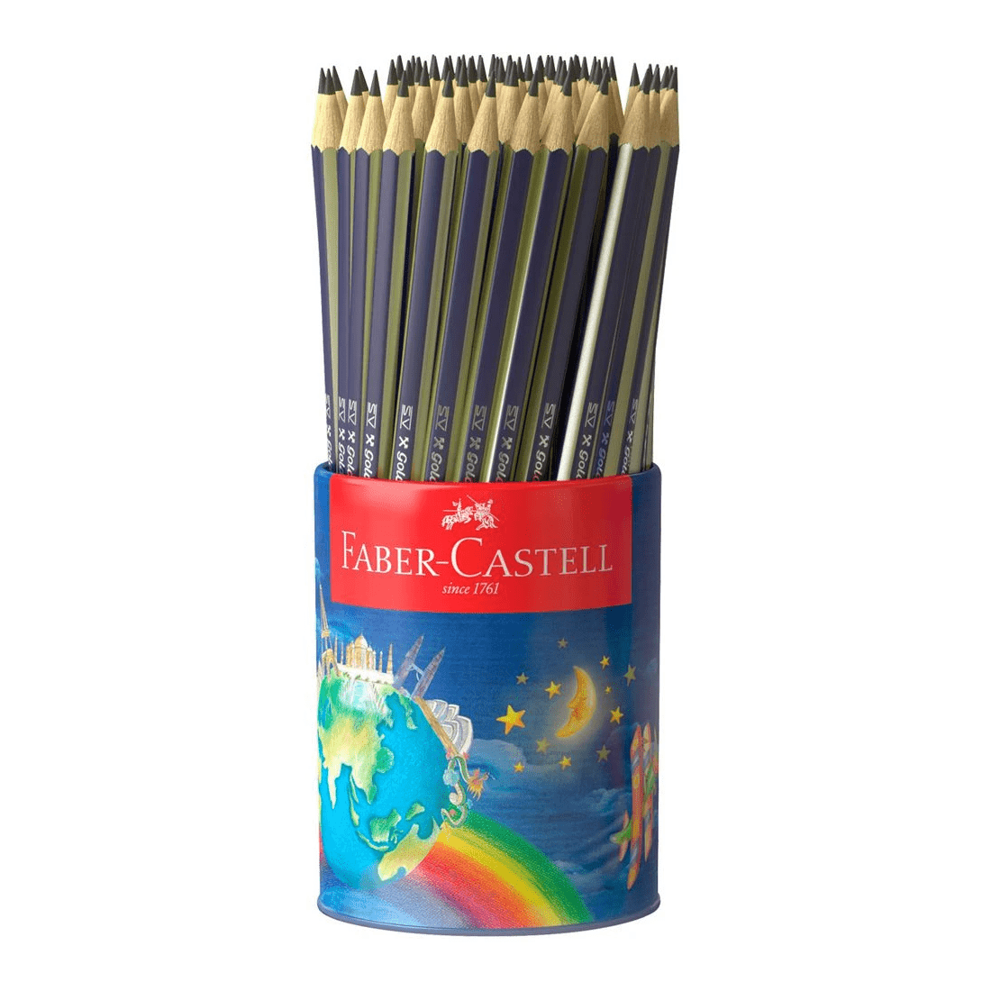 1 Faber-Castell Goldfaber Graphite Pencils HB 72 Pack, 1 of 5