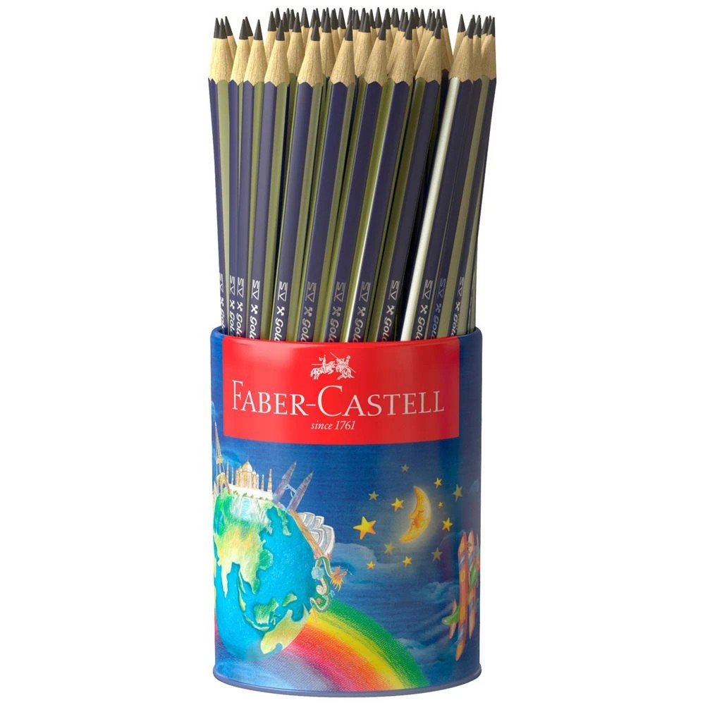 1 Faber-Castell Goldfaber Graphite Pencils HB 72 Pack, 1 of 5