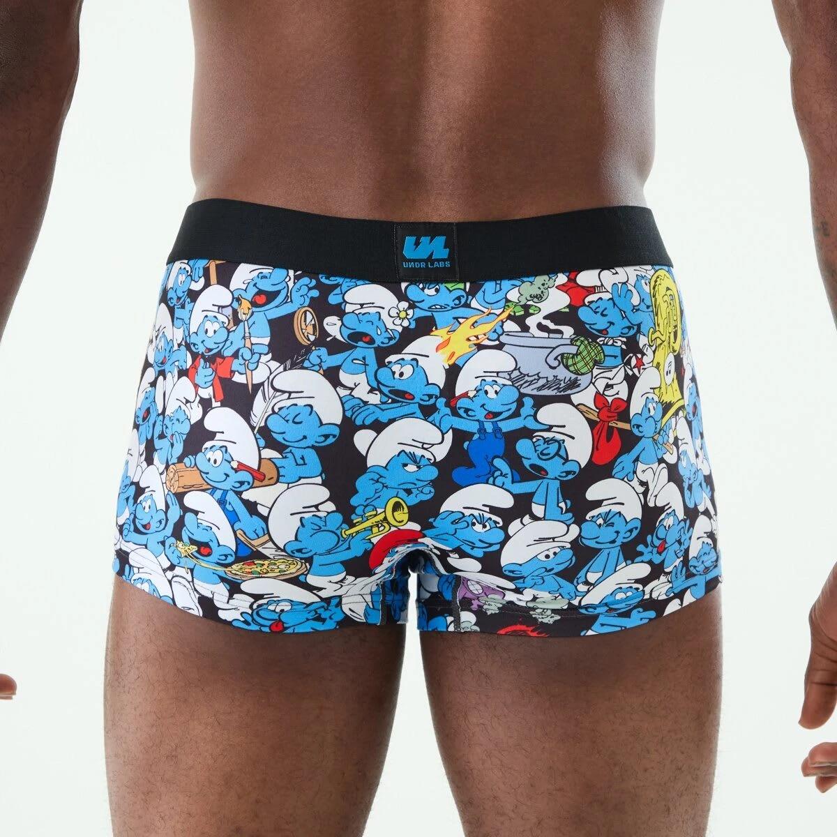3 License Print Trunks Smurfs, 3 of 6
