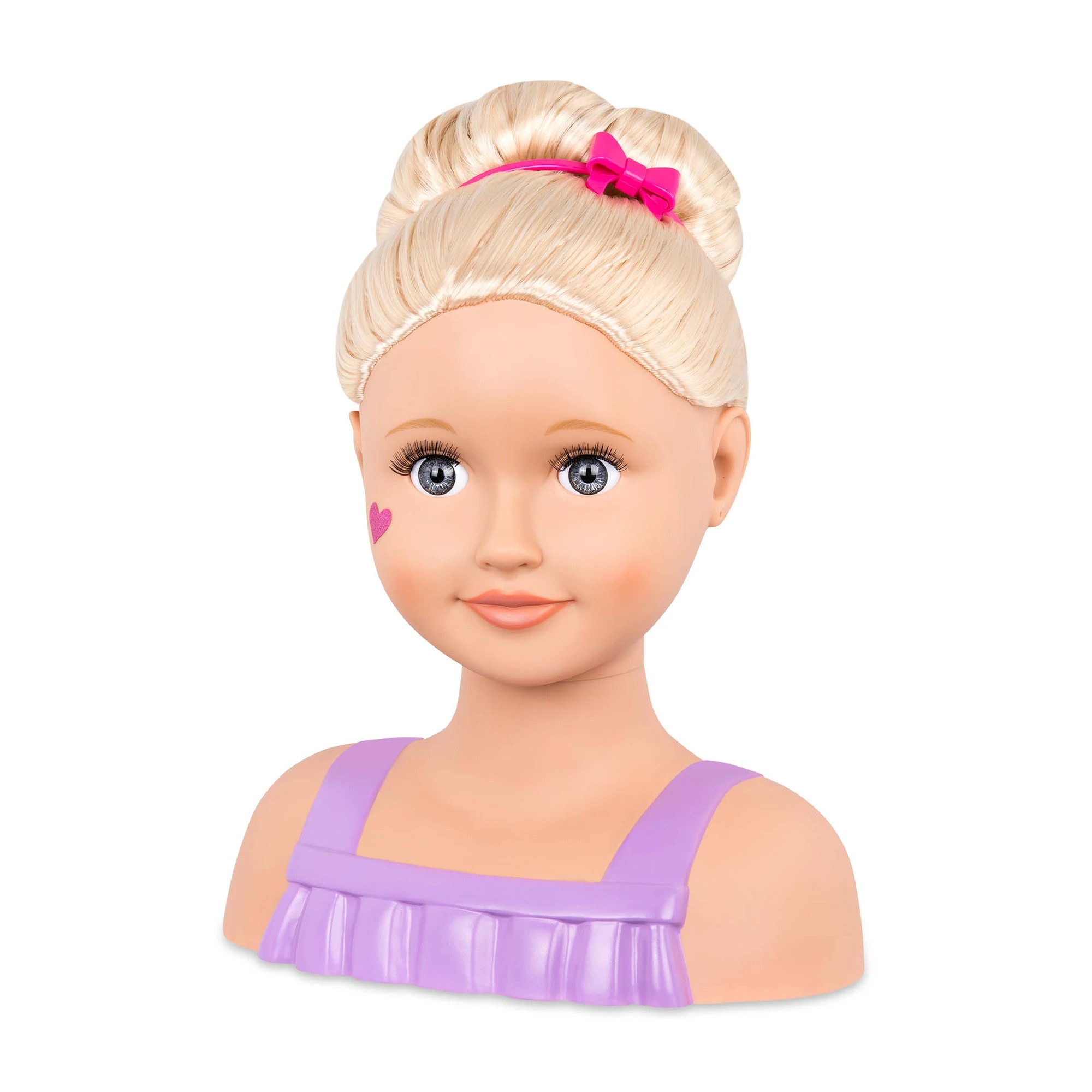 7 Our Generation Styling Head - Trista - Purple, 7 of 10