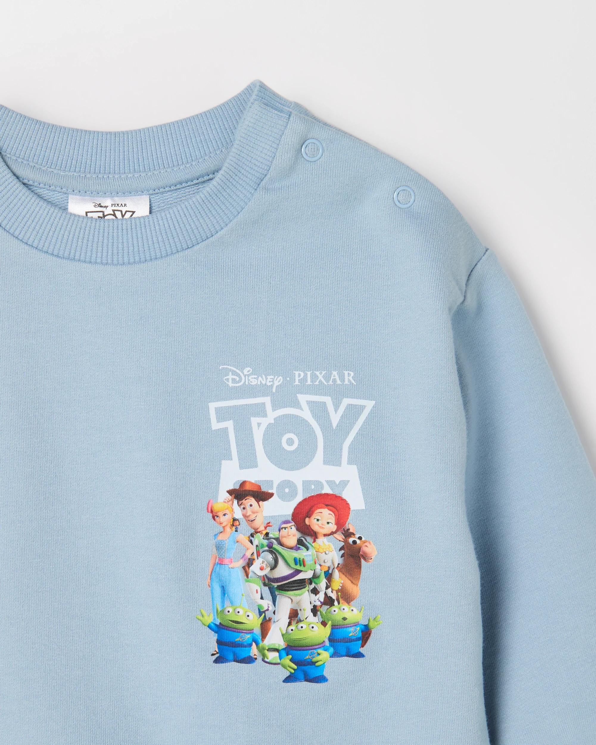 2 Baby Disney Pixar Toy Story Organic Cotton Fleece Jumper TOY STORY 4, 2 of 2