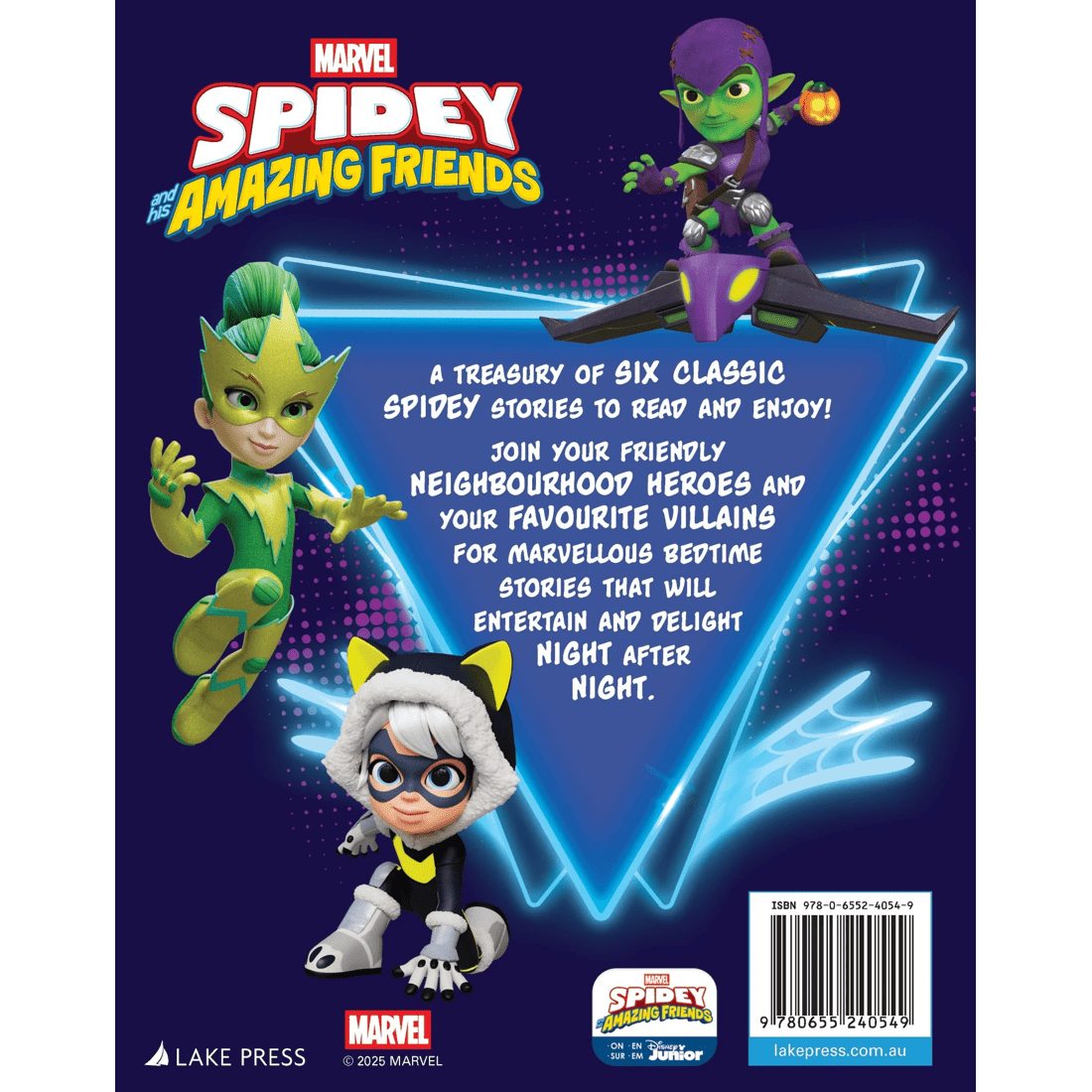 3 Disney Marvel Spidey Amazing Friends Treasury of Super Heroes Stories - Book, 3 of 6