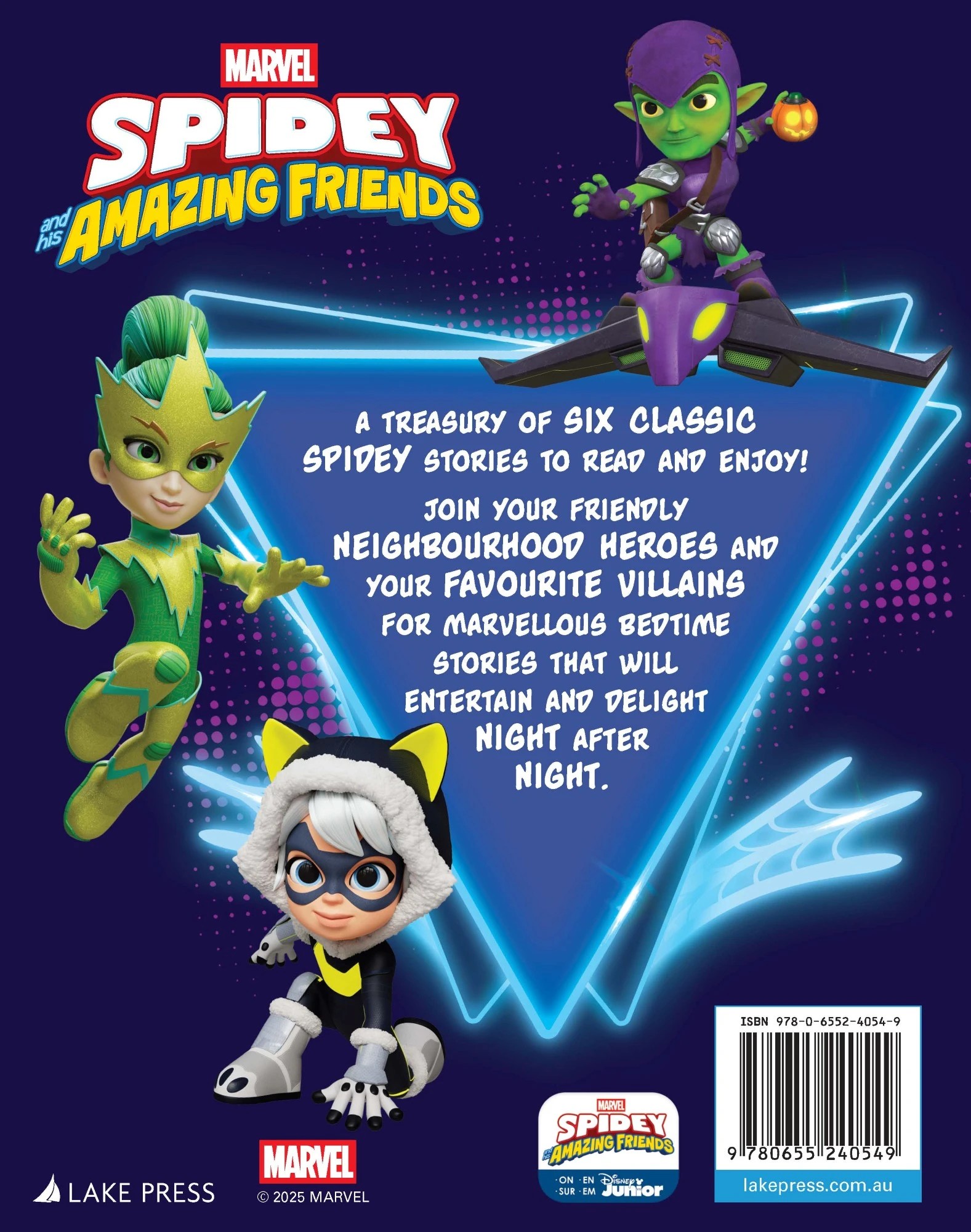 3 Disney Marvel Spidey Amazing Friends Treasury of Super Heroes Stories - Book, 3 of 6