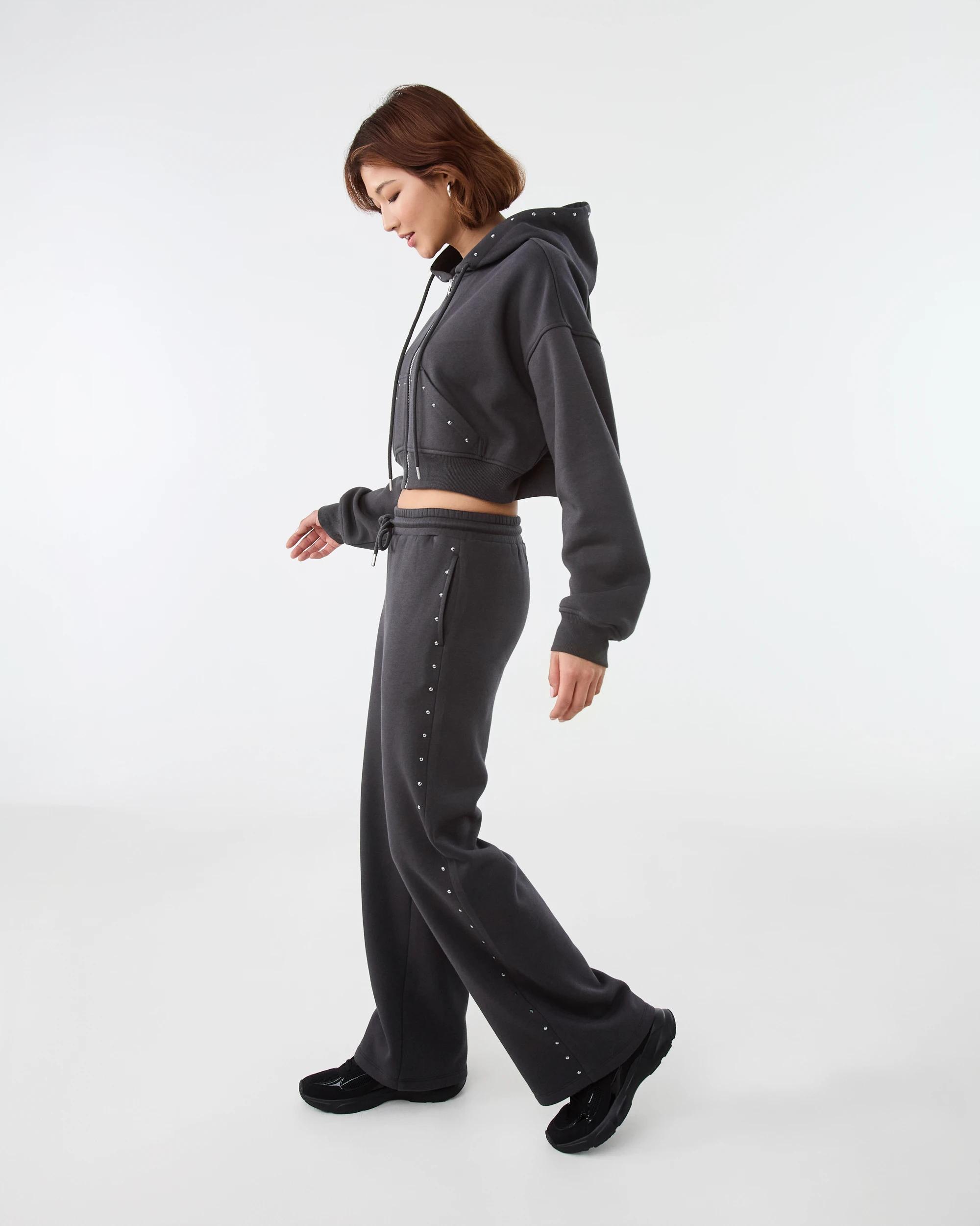 3 Studded Zip Through Hoodie Magnet, 3 of 9