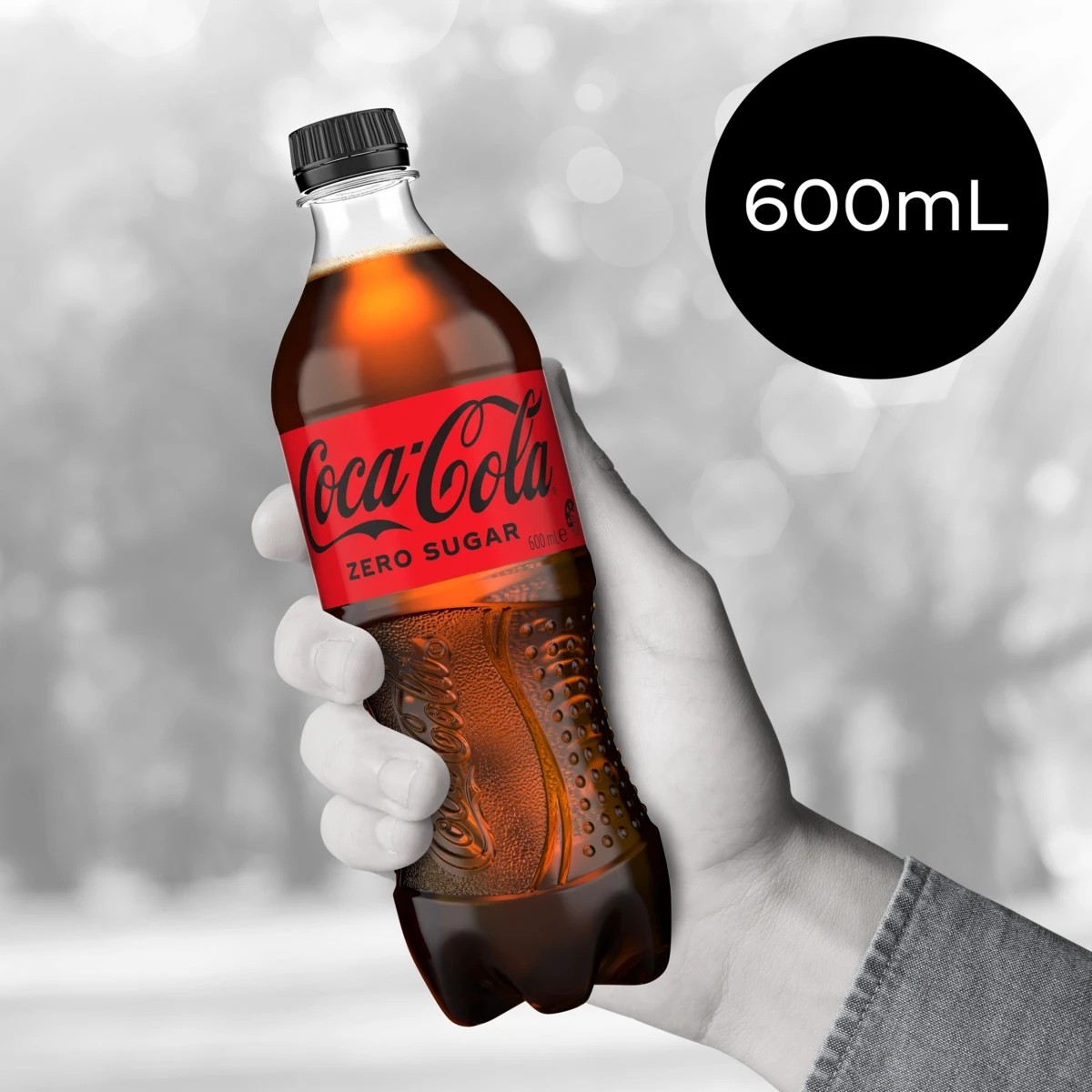 3 Coca-Cola Zero Sugar 600ml, 3 of 3