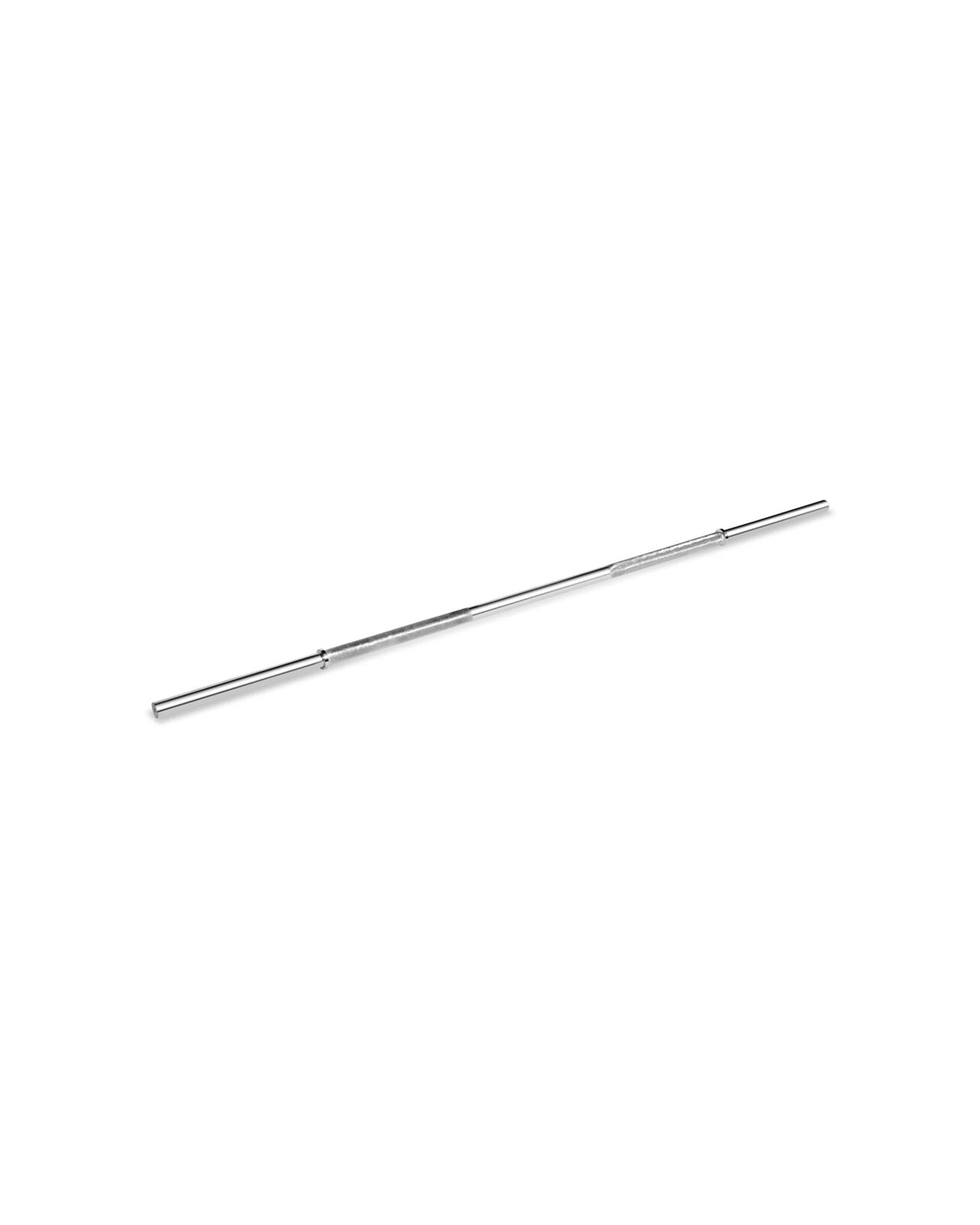 1 Bodyworx Chrome Plated Standard Bar And Collar V2 84in 28mm 100kg Capacity - Silver, 1 of 3