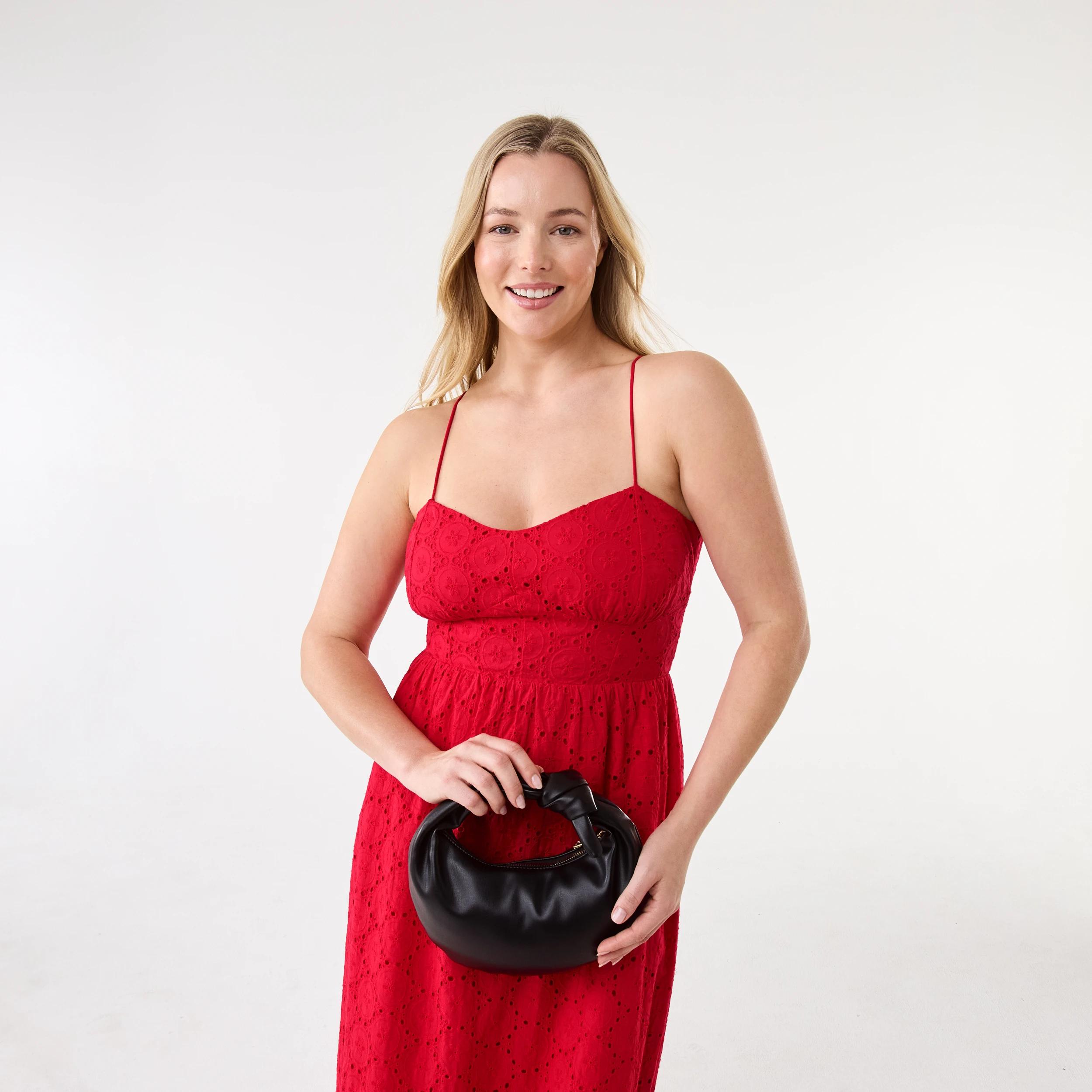 6 Mini Knot Clutch Black, 6 of 7