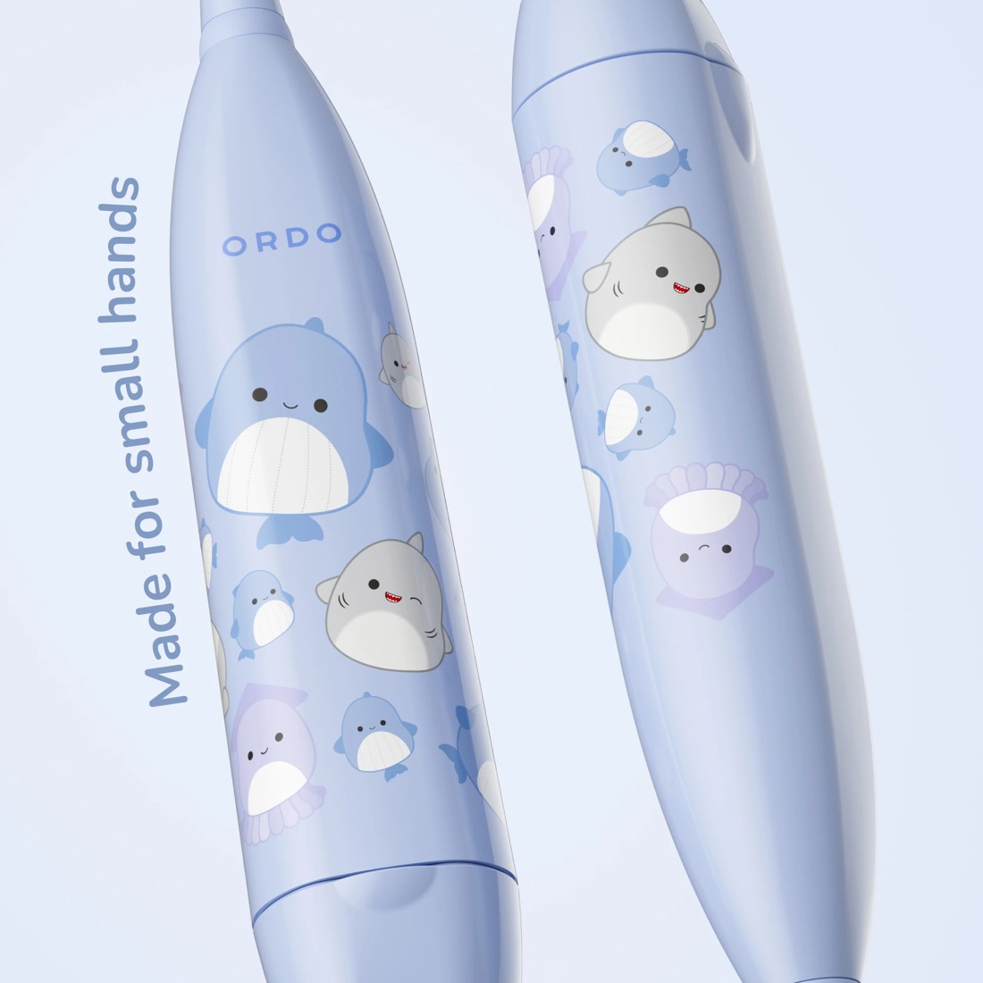 2 Original Squishmallows Ordo Sonic Kids Battery Toothbrush - Samir, 2 of 9