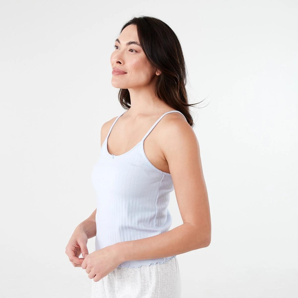 2 Rib Sleep Cami HALOGEN BLUE, 2 of 6