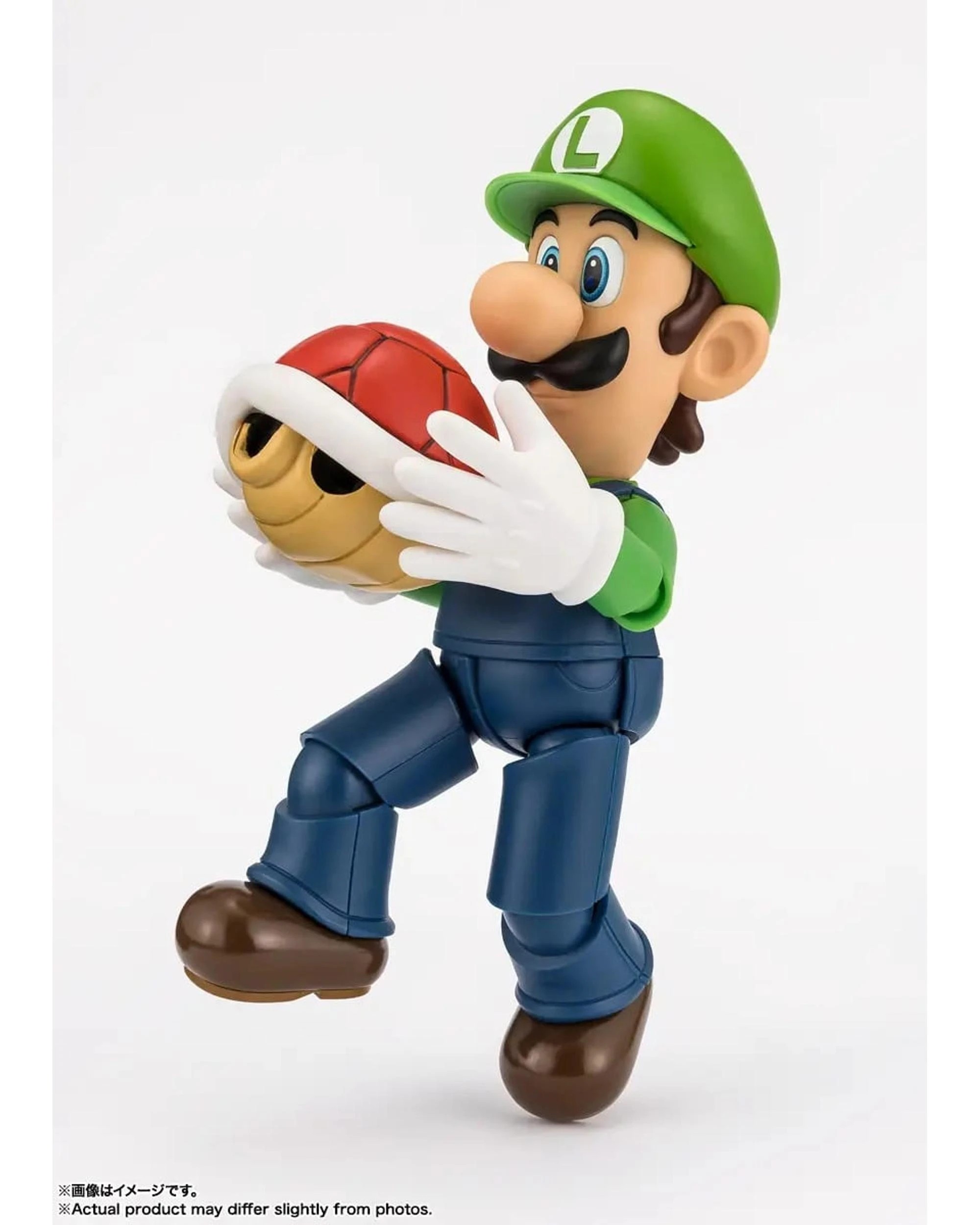 3 Tamashii Nations S.H.Figuarts Super Mario Luigi Figure, 3 of 6