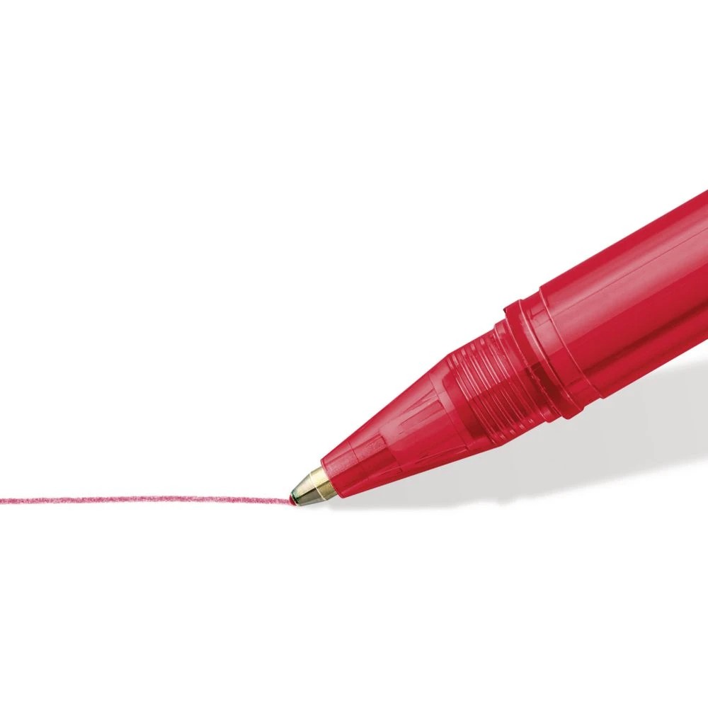 3 Staedtler Stick 432 Ice Ballpoint Pens Fashion 10 Pack, 3 of 10