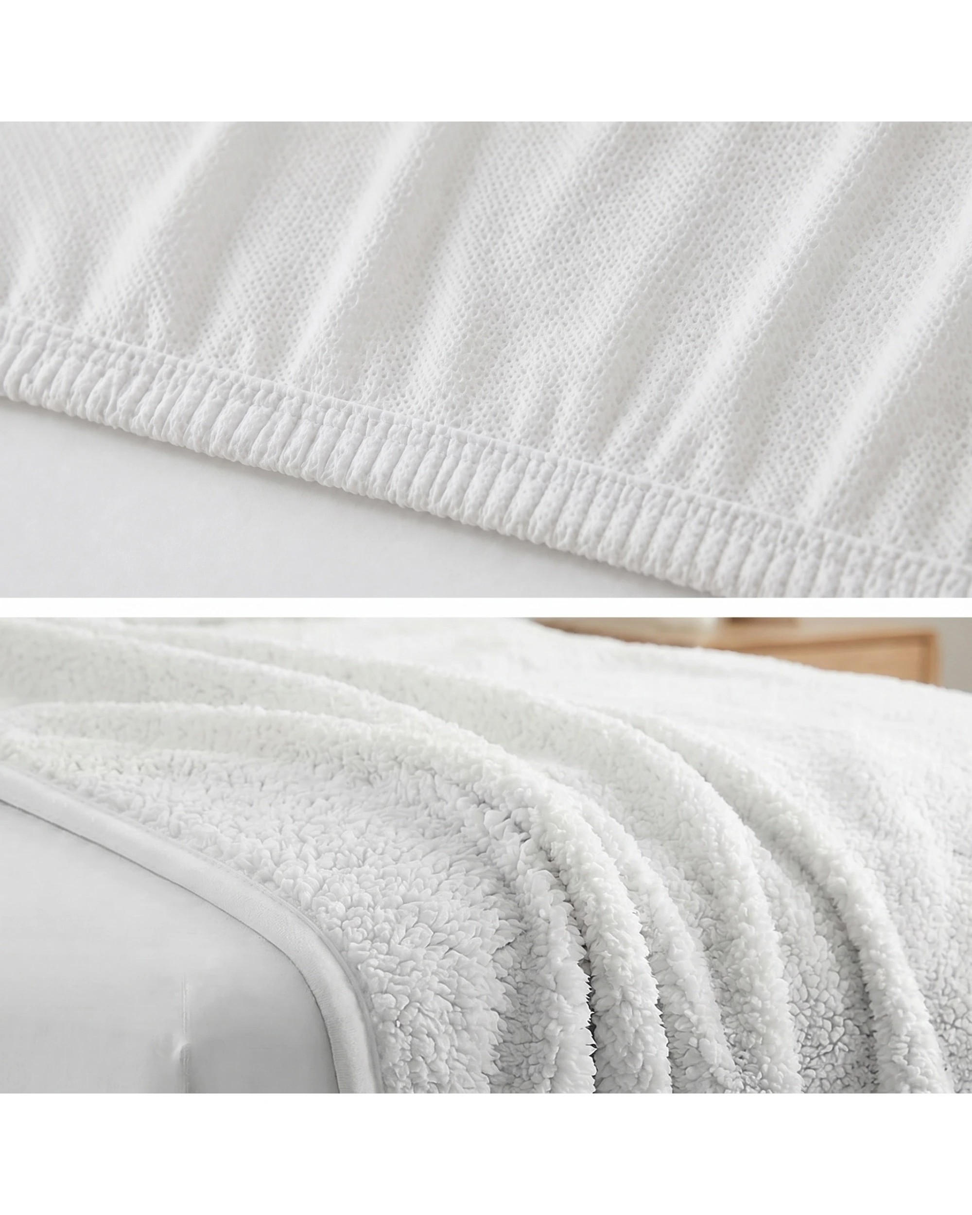 6 Laura Hill King Electric Heated Underlay Blanket Fleecy Fabric with Timer - King Bed, 6 of 10
