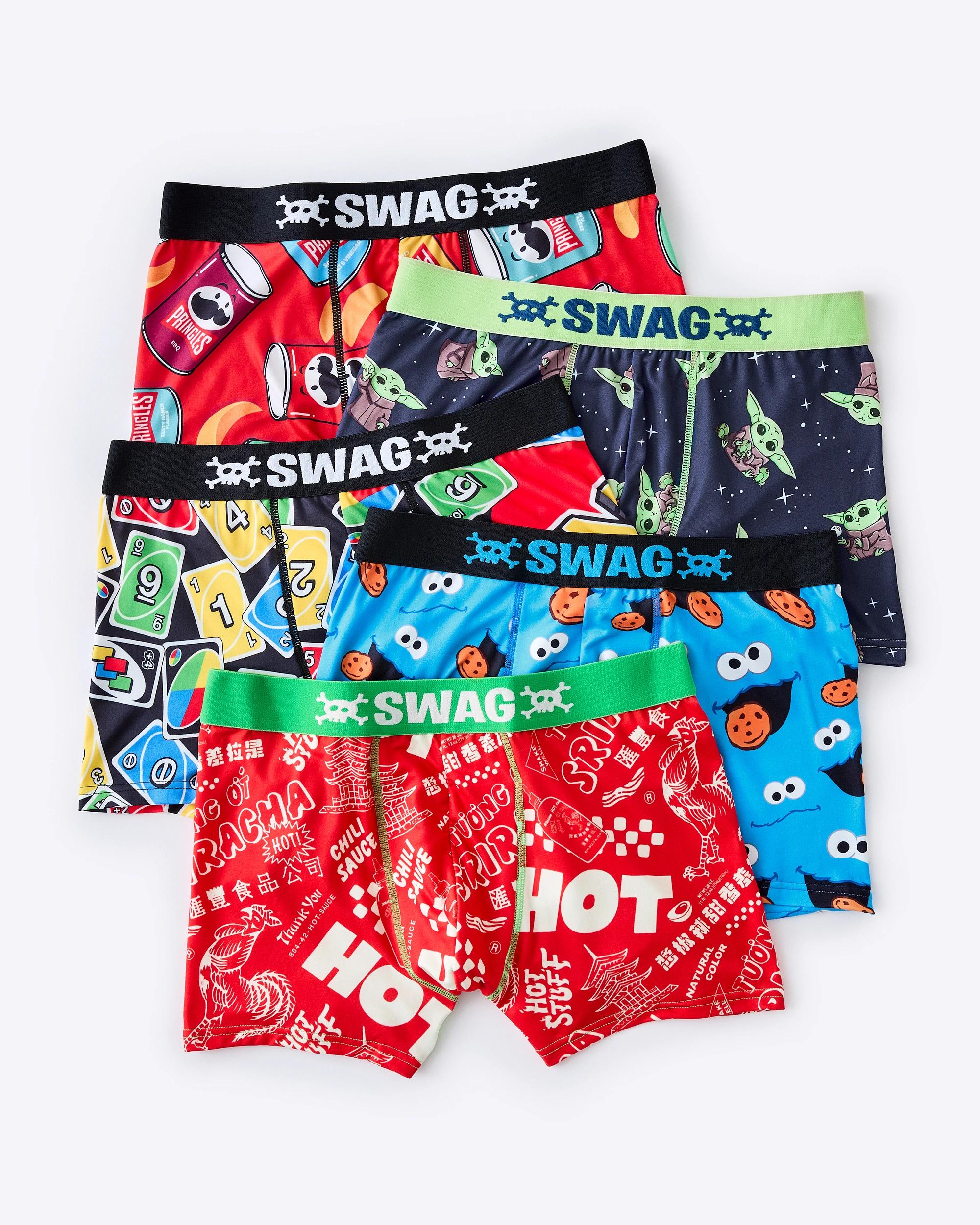 5 Cookie Monster Trunks - Swag BLUE, 5 of 5