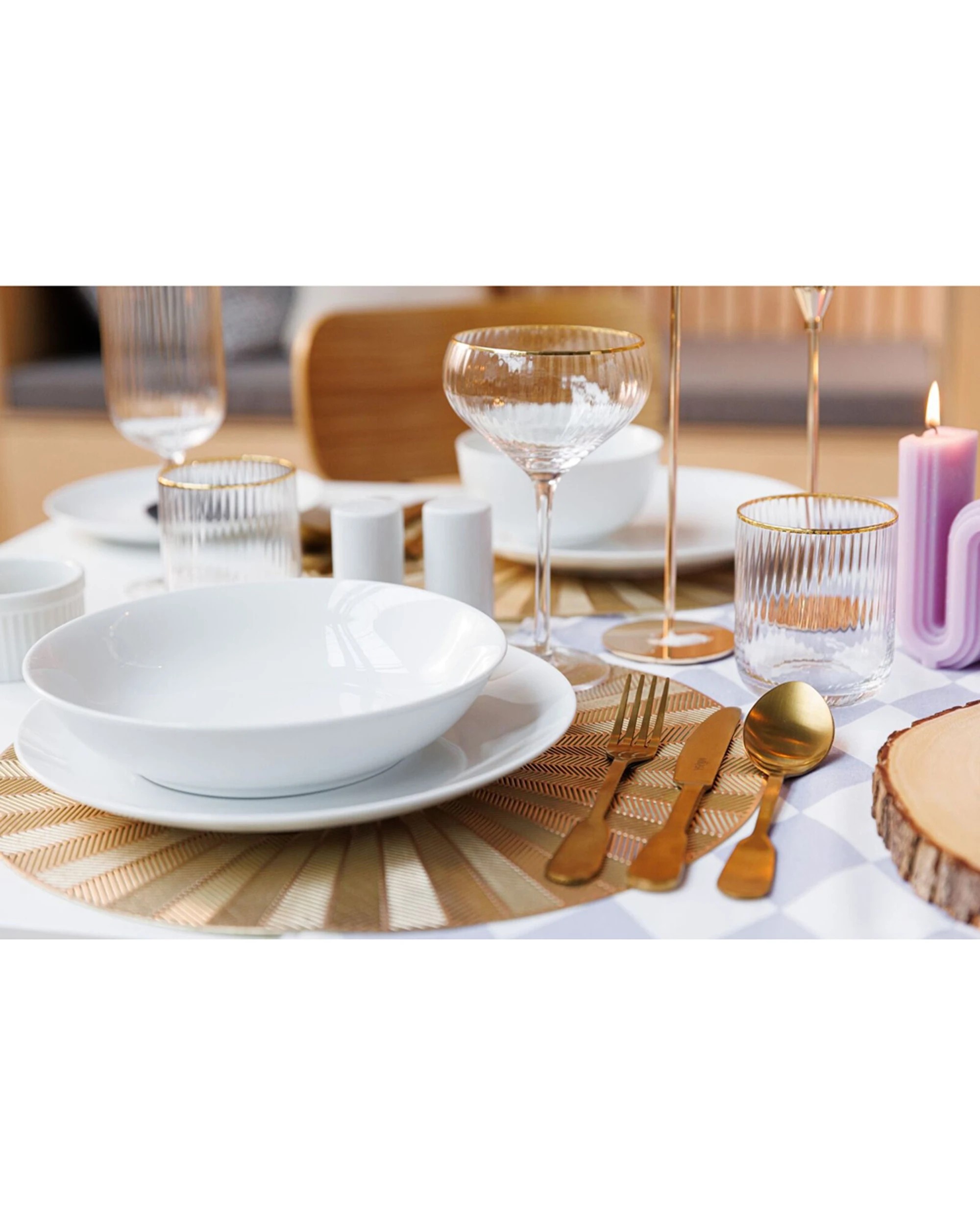 7 Mikasa 4pc Chalk Porcelain Salt and Pepper Shakers Kitchen Utensils Set - White, 7 of 8