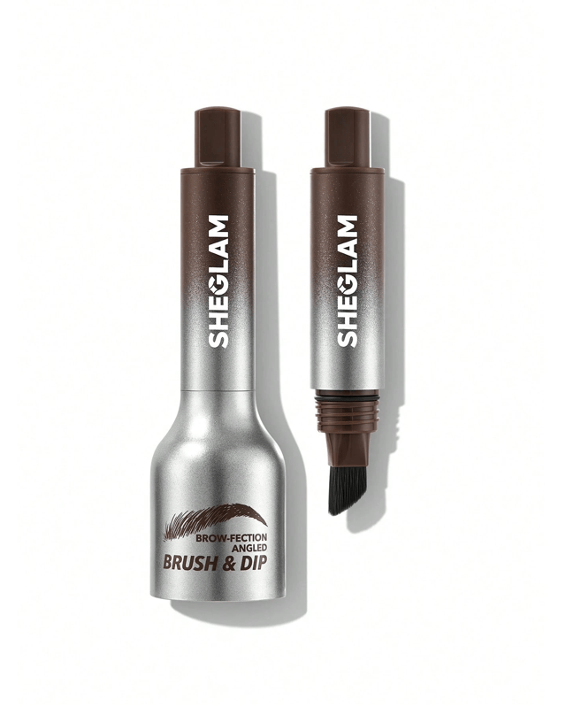 SHEGLAM Brow-Fection Angled Brush & Dip - Choco