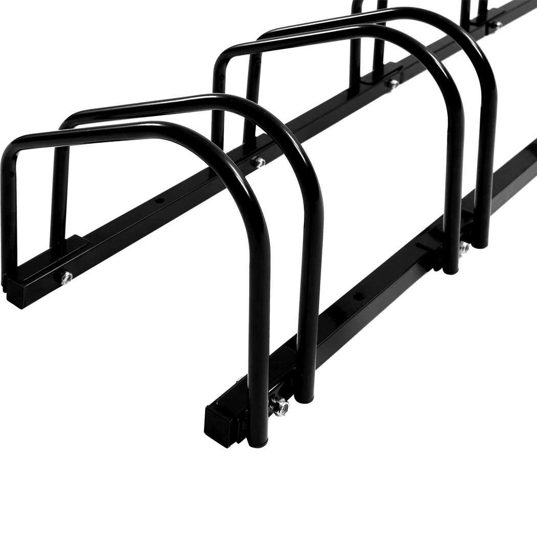 6 Monvelo Bike Storage Rack 6 Bicycle Stand Adjustable Garage Floor Parking Stand, 6 of 7