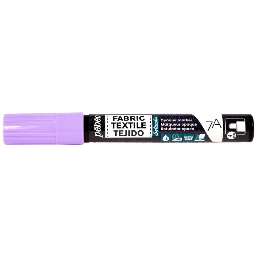 1 Pebeo 7A Opaque Marker 4mm Pastel Violet, 1 of 2