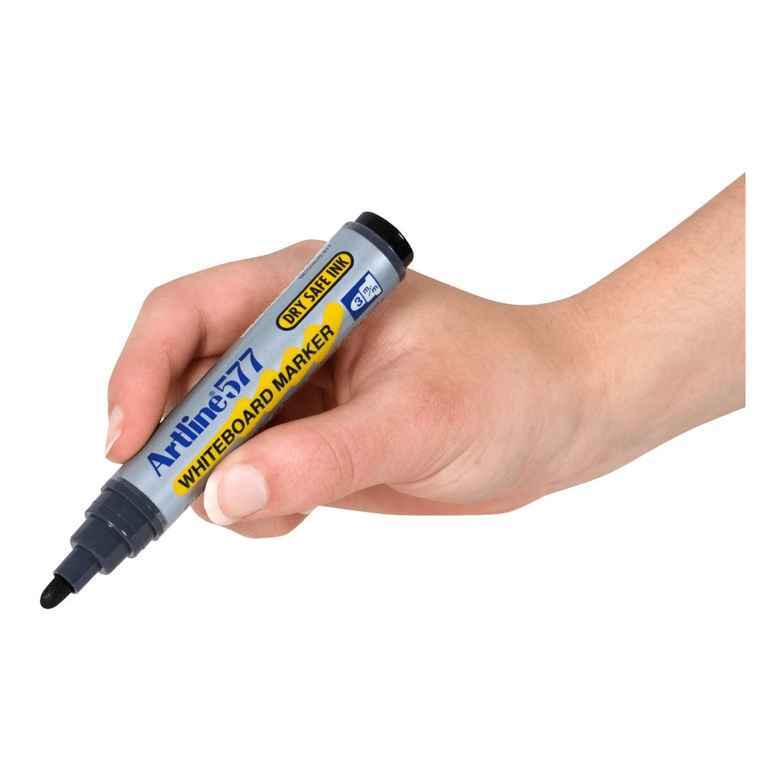 2 Artline 577 Whiteboard Marker Bullet Black, 2 of 3