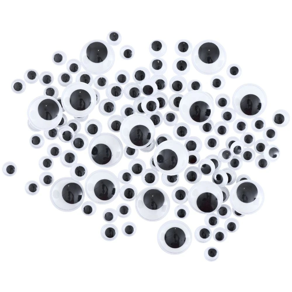 2 Kadink Googly Eyes Black and White 125 Pack, 2 of 4
