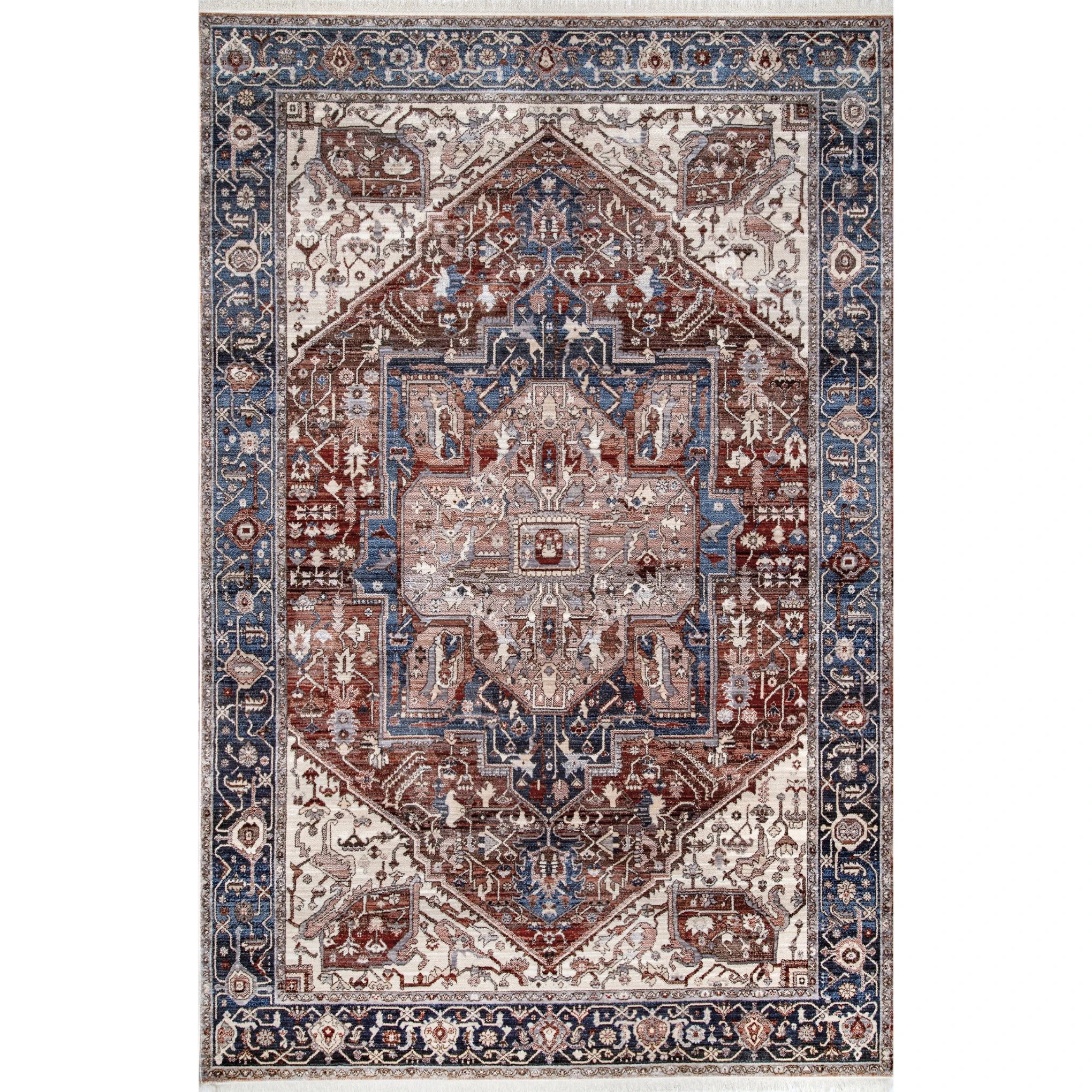 2 Common Ground Rugs Anatolia 290x200cm - Large Power Loomed Floor Rug - Brown, 2 of 8