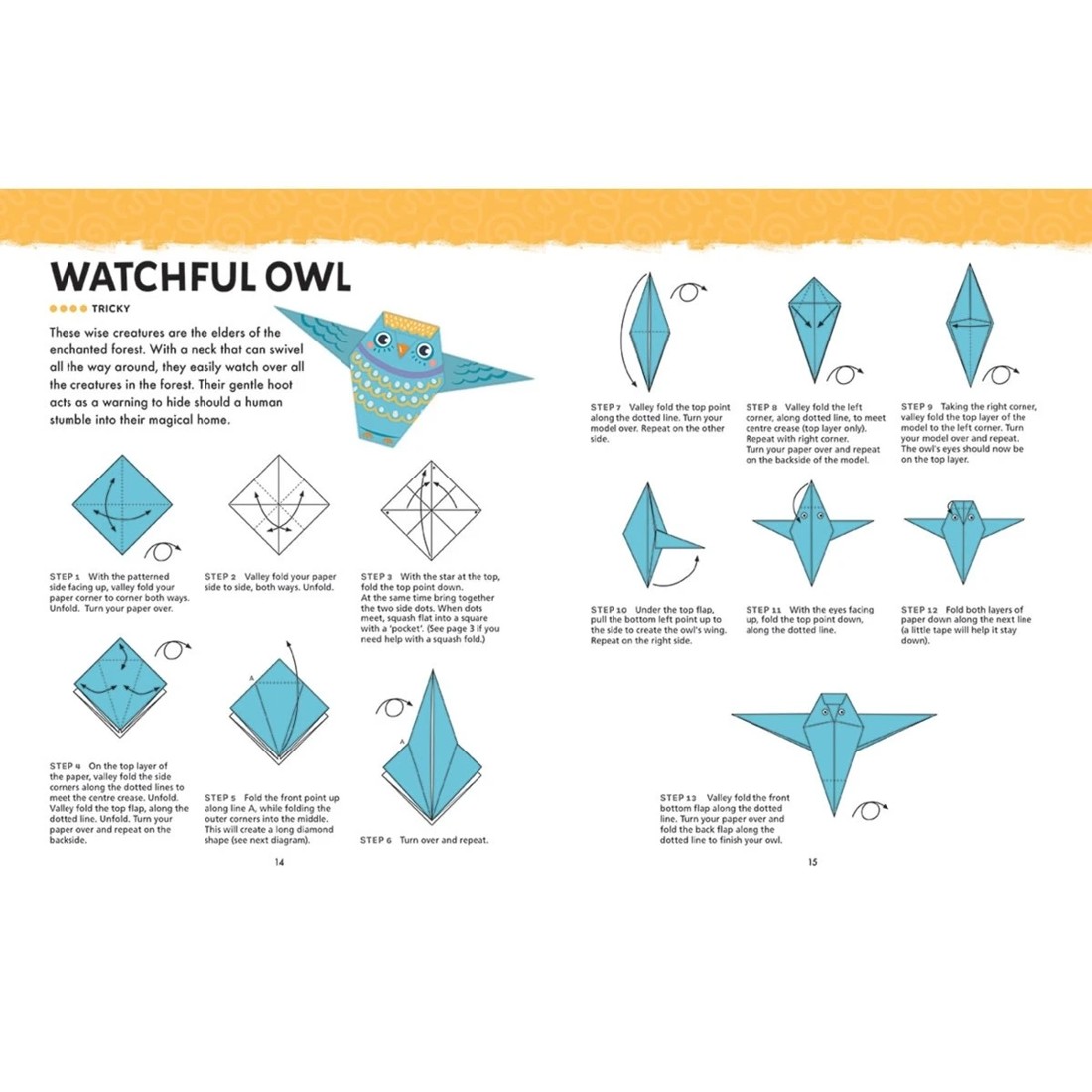 2 Origami Paper Folding Activity Book: Enchanted - Book, 2 of 3