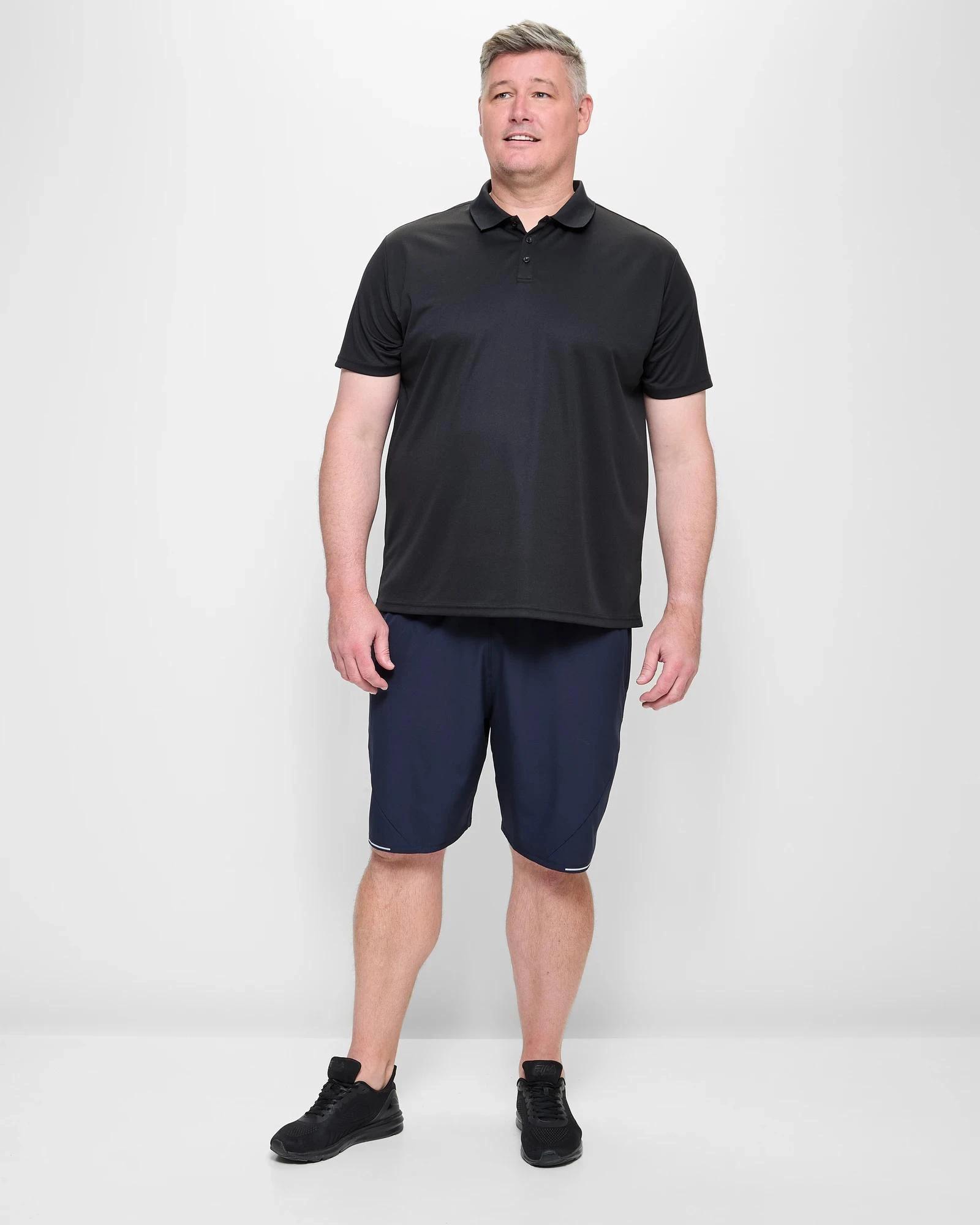 4 Target Plus Size Active Polo Top BLACK, 4 of 4