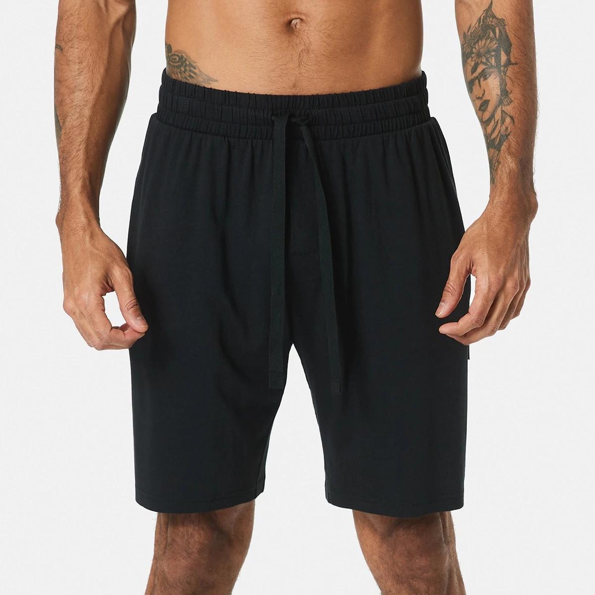 1 Modal Blend Sleep Shorts Black, 1 of 6